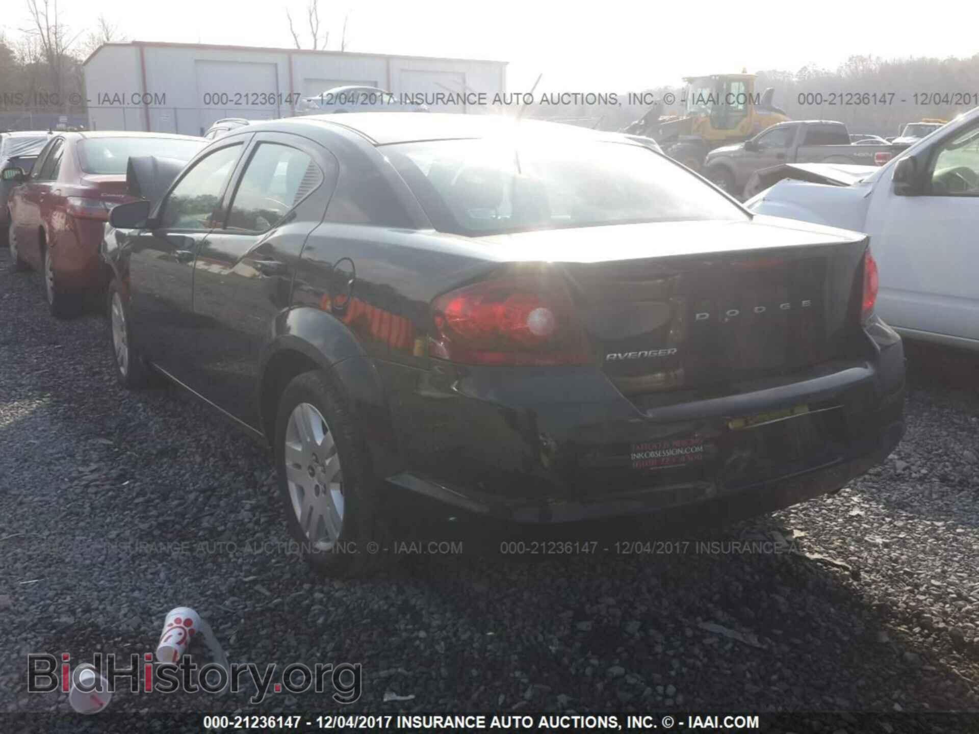 2013 Dodge Avenger - VIN: 1C3CDZAB8DN754069 - Фото 3