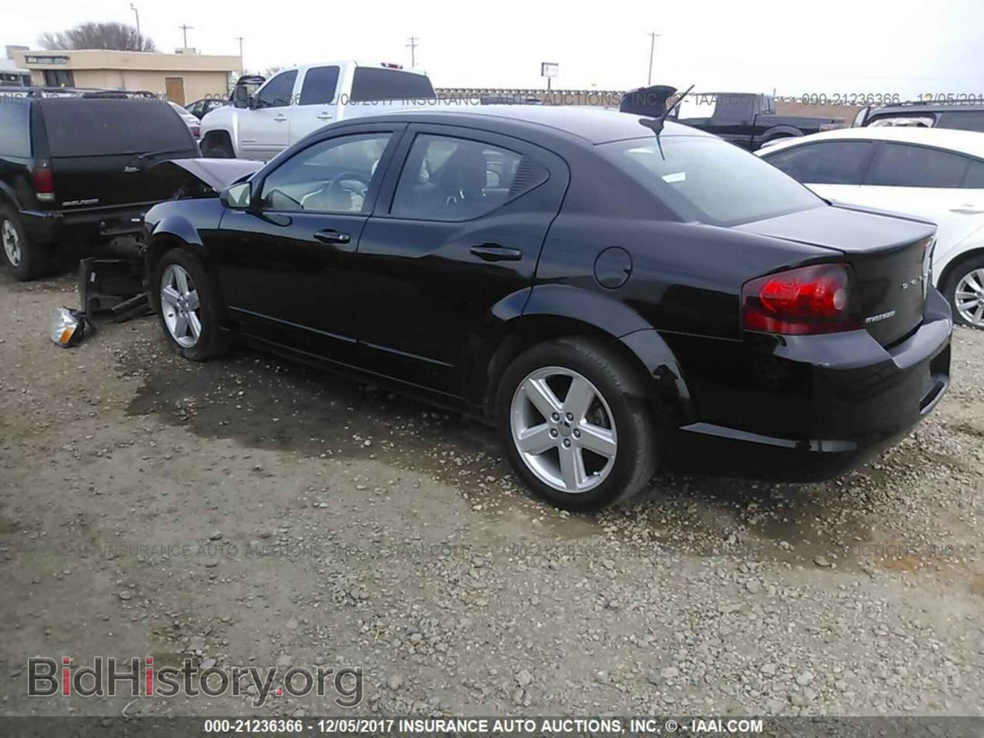 2013 Dodge Avenger - VIN: 1C3CDZAB3DN741469 - Фото 3