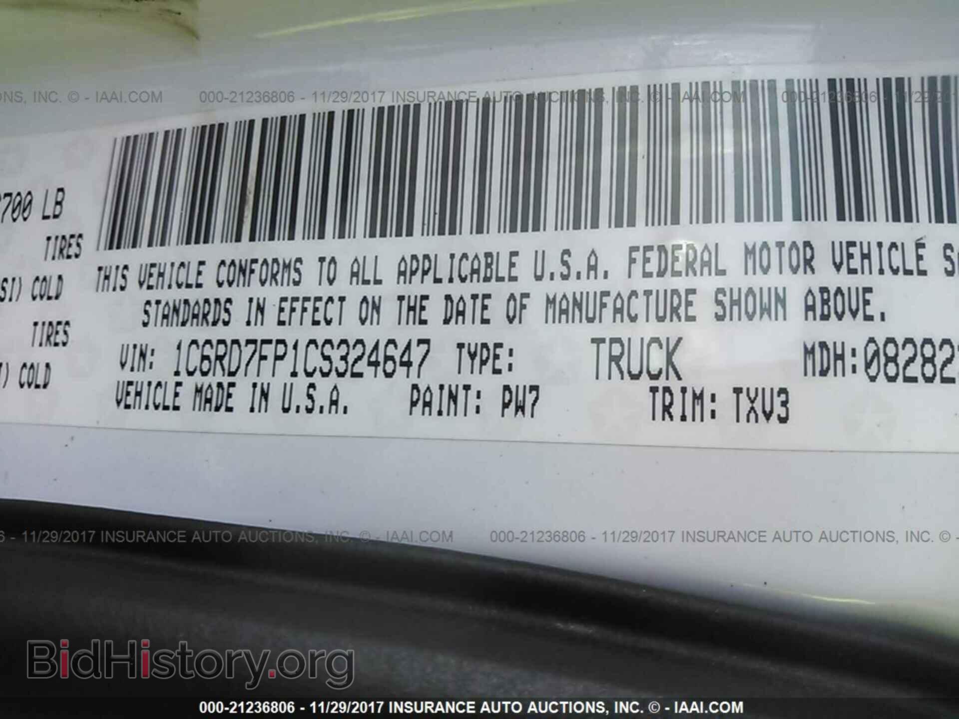 2012 Dodge Ram 1500 - VIN: 1C6RD7FP1CS324647 - Photo 9