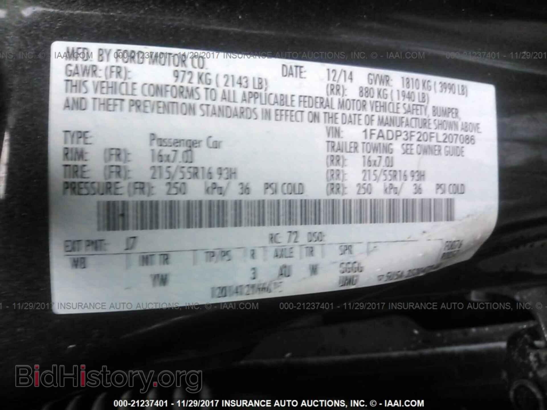 2015 Ford Focus - VIN: 1FADP3F20FL207086 - Photo 9
