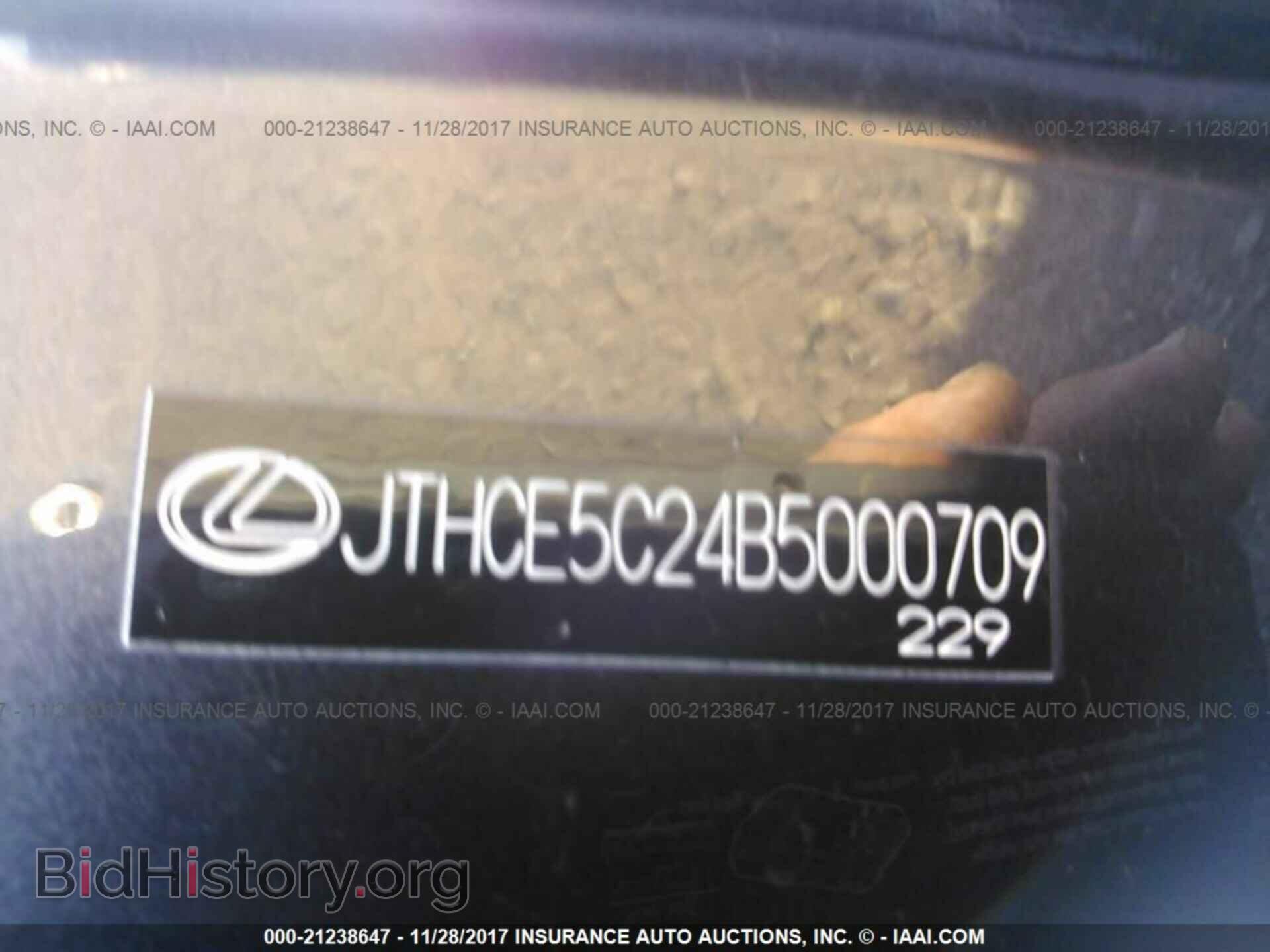 2011 Lexus Is - VIN: JTHCE5C24B5000709 - Фото 9