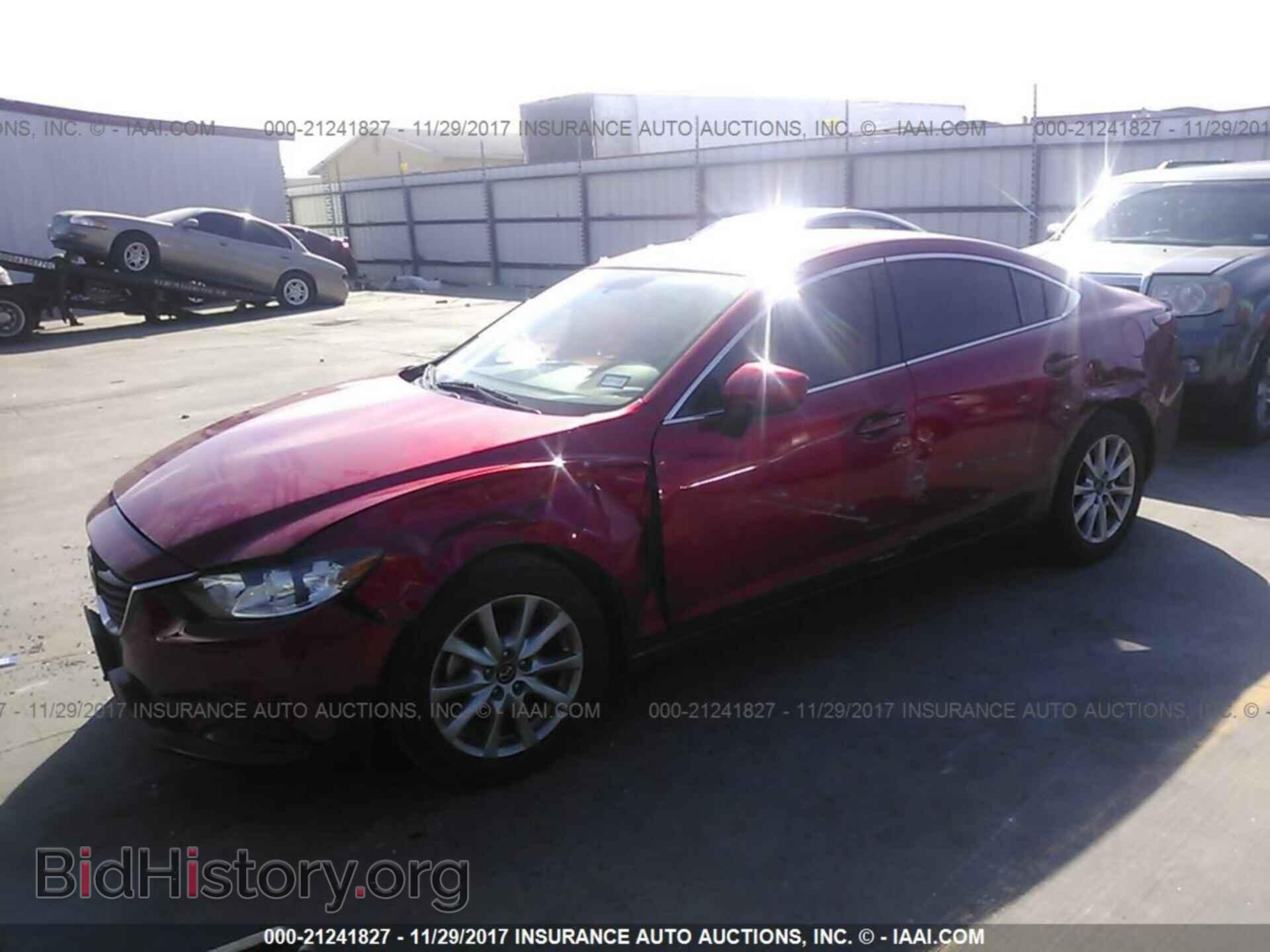2015 Mazda 6 - VIN: JM1GJ1U50F1206154 - Фото 2