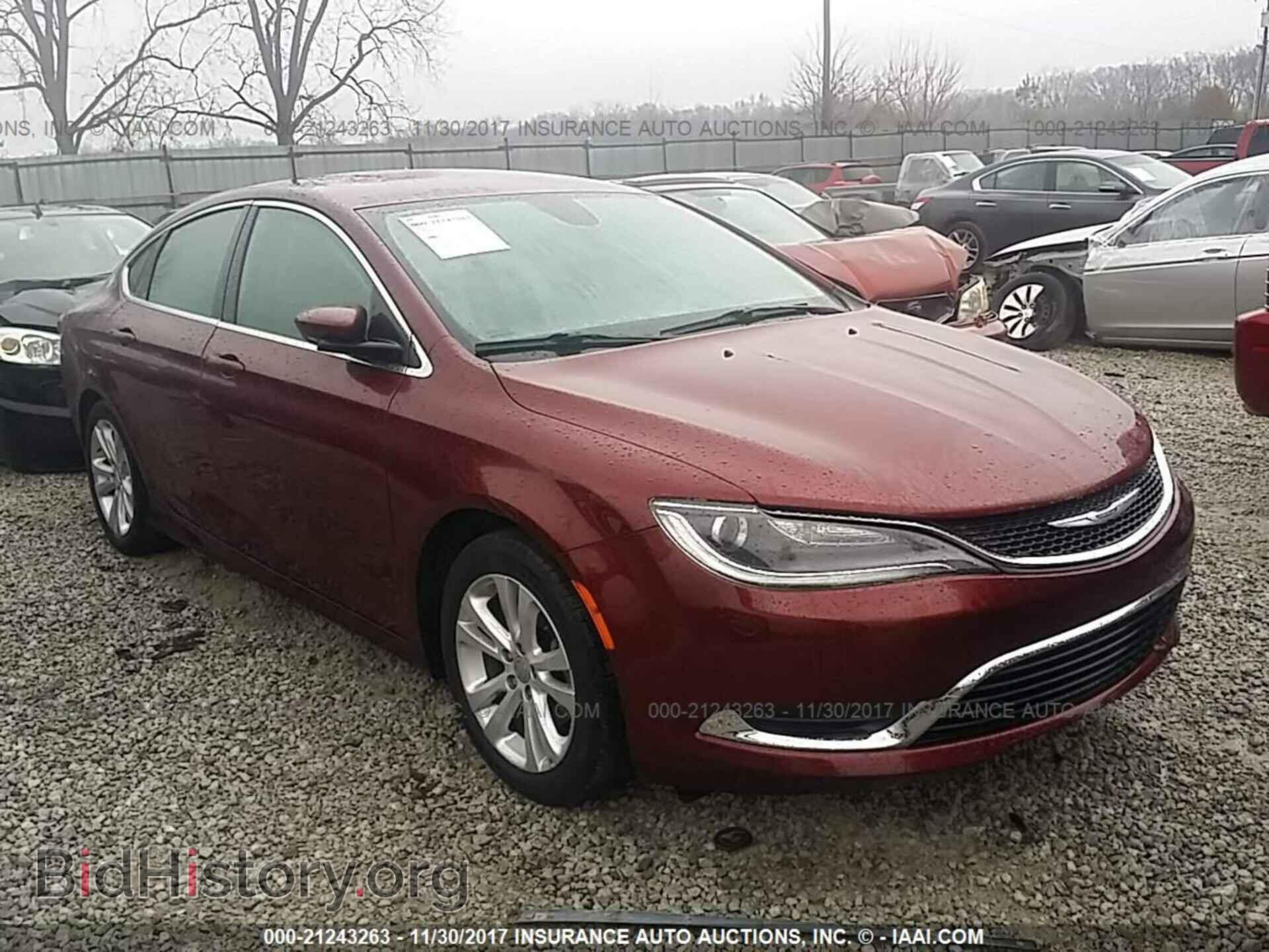 Photo 1C3CCCAB1FN574712 - Chrysler 200 2015