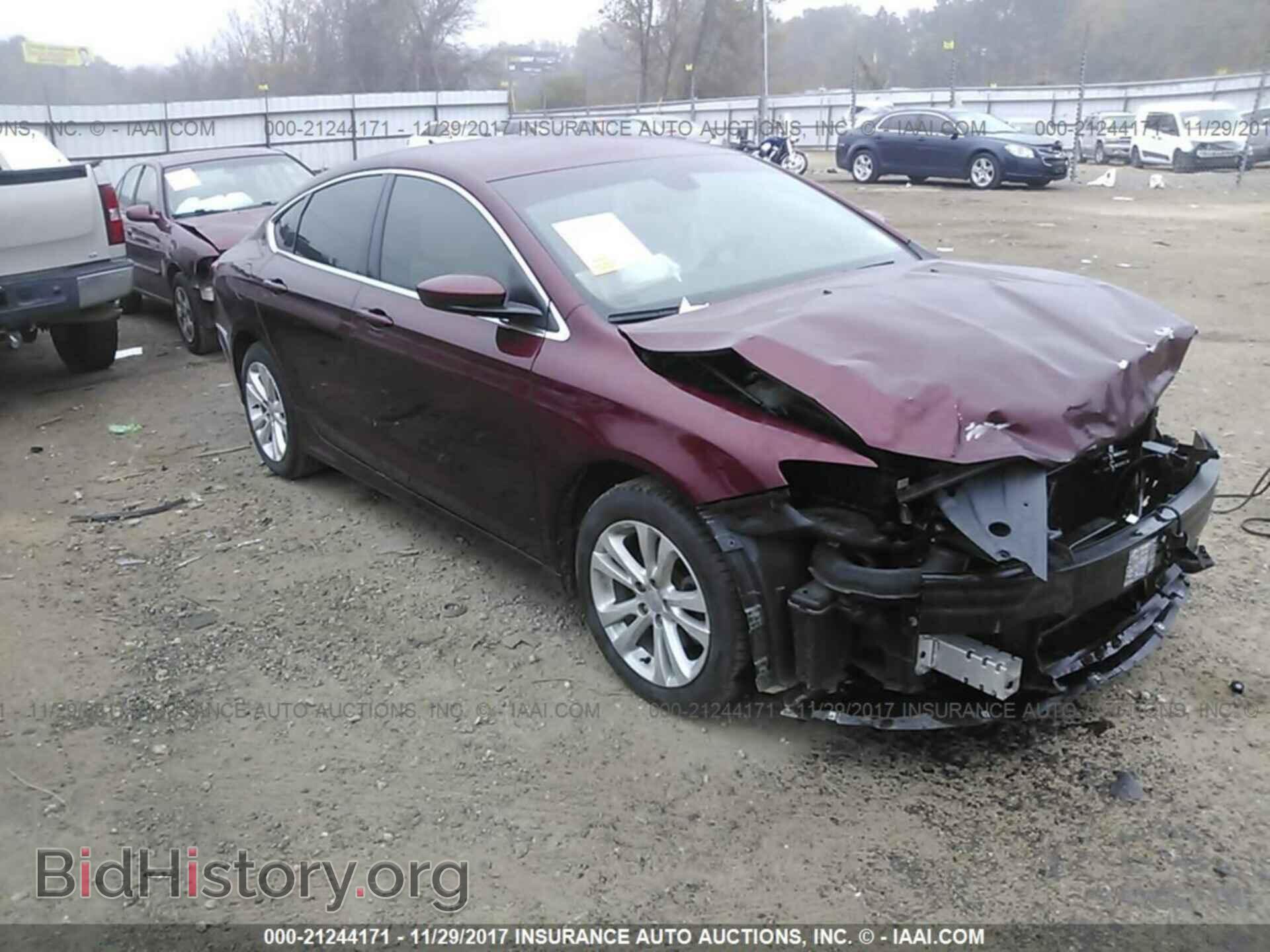 Фотография 1C3CCCAB2GN170187 - Chrysler 200 2016