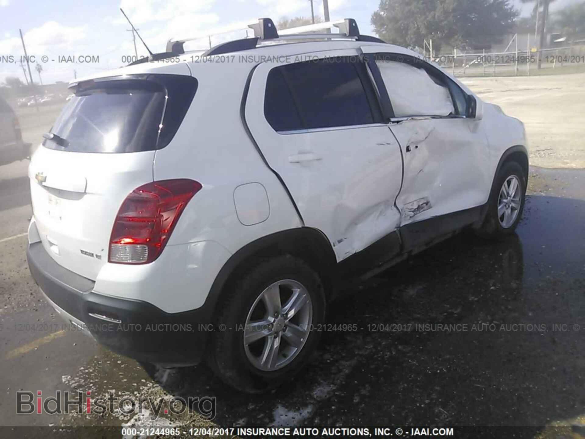2016 Chevrolet Trax - VIN: KL7CJLSB6GB604433 - Фото 4