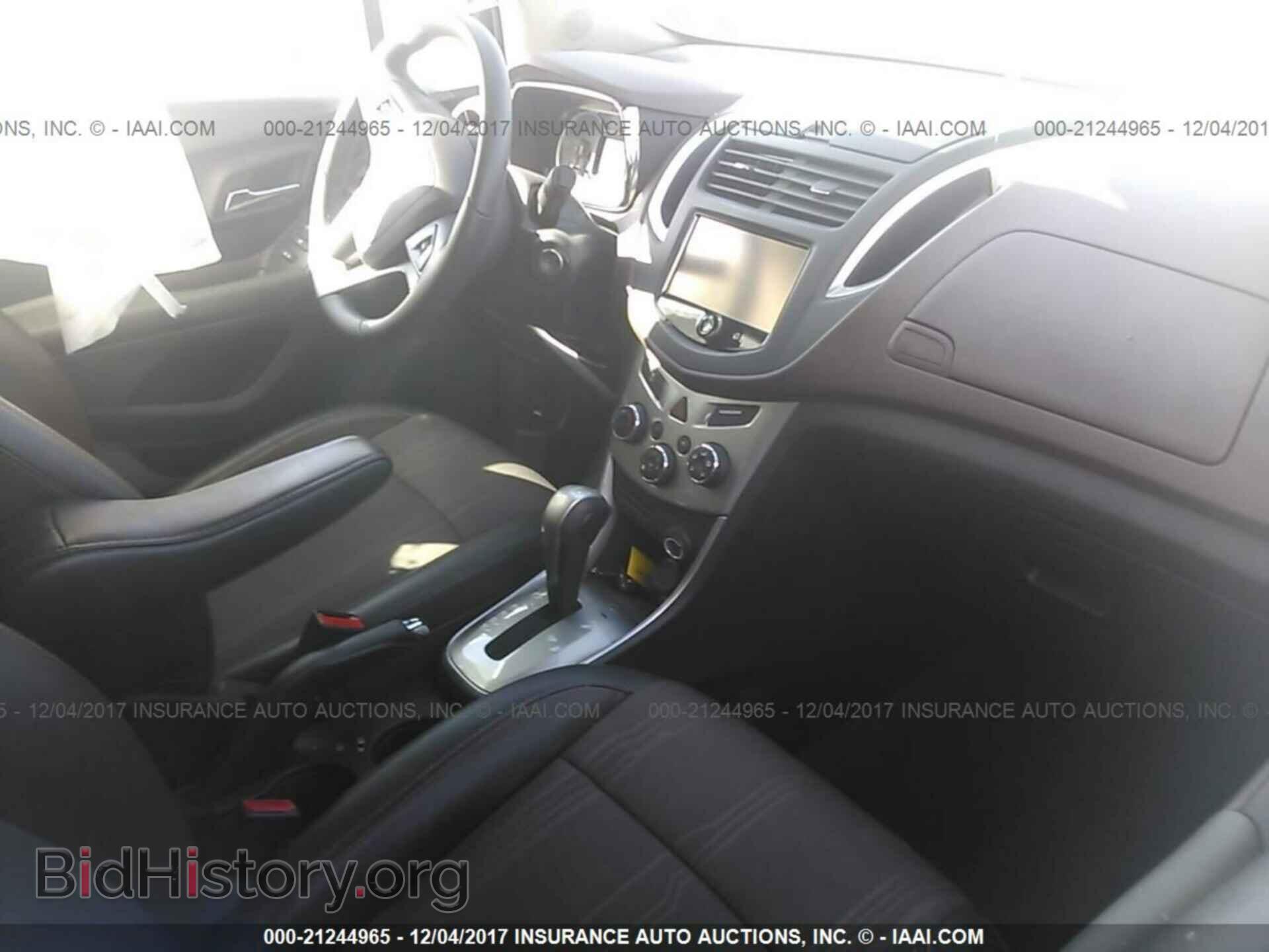 2016 Chevrolet Trax - VIN: KL7CJLSB6GB604433 - Фото 5