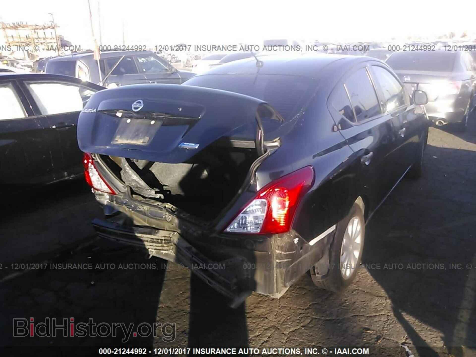 2014 Nissan Versa - VIN: 3N1CN7AP2EL801786 - Фото 4
