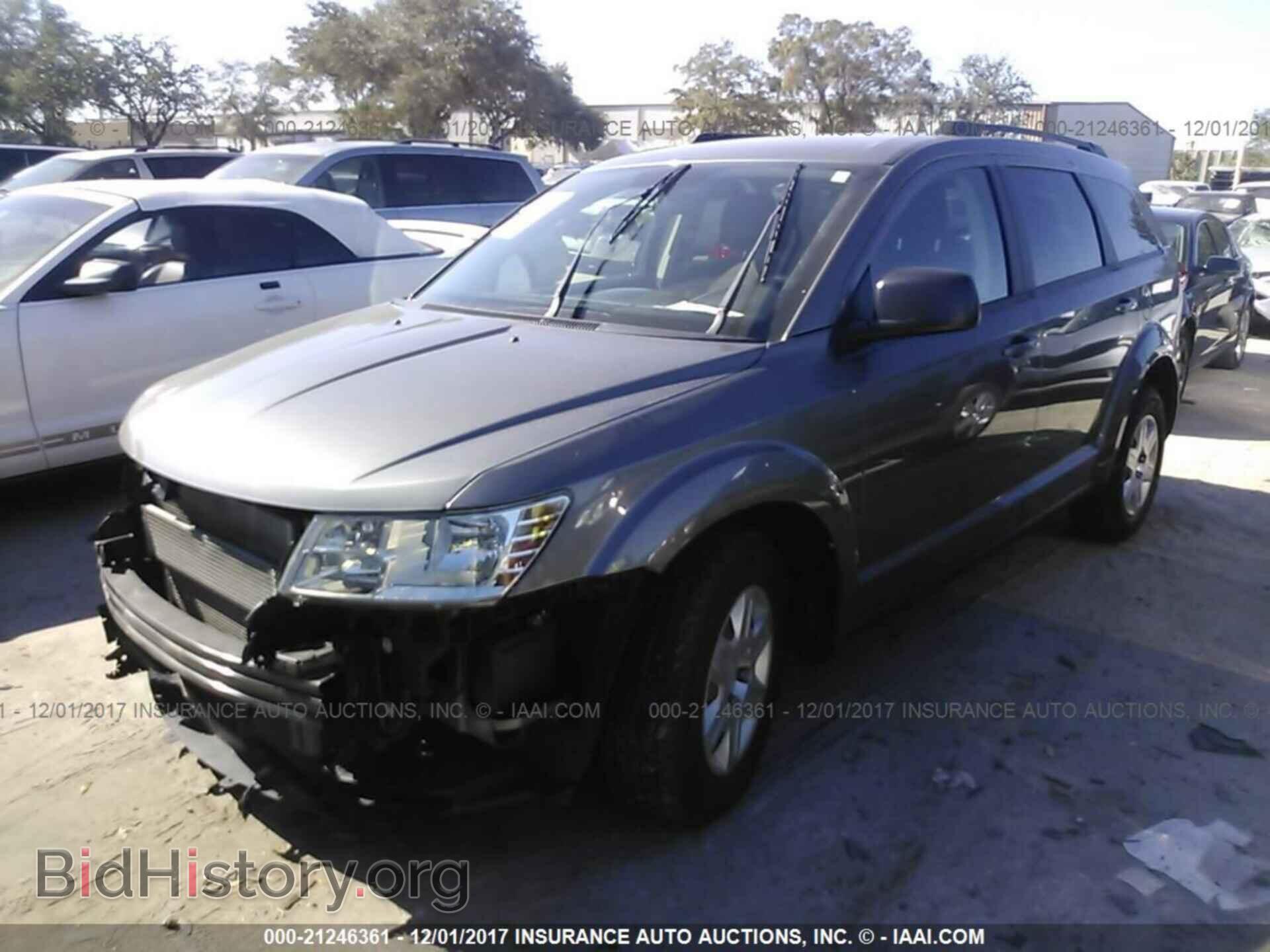 2012 Dodge Journey - VIN: 3C4PDCAB7CT168374 - Фото 2