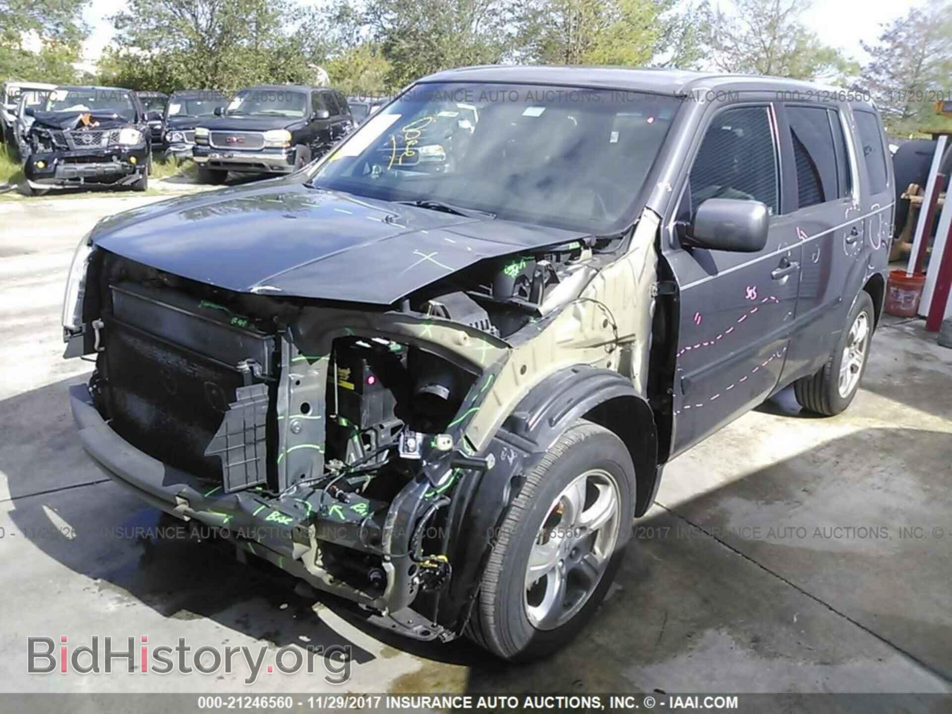 2012 Honda Pilot - VIN: 5FNYF3H40CB028767 - Photo 2
