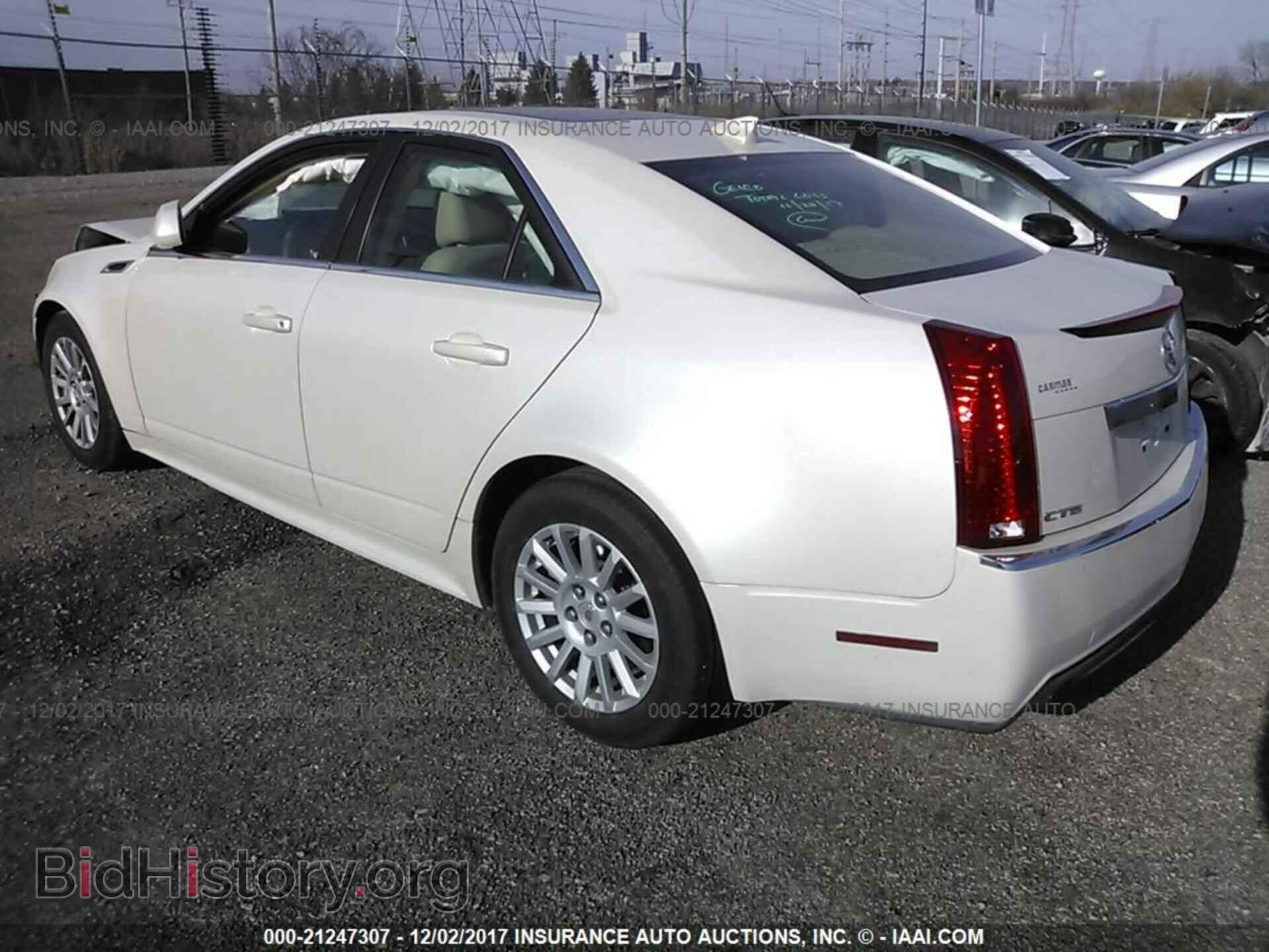 2012 Cadillac Cts - VIN: 1G6DE5E51C0132342 - Фото 3