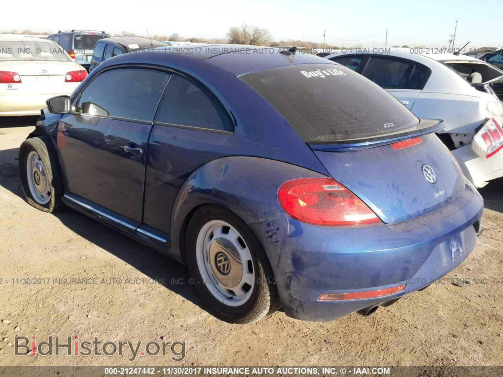 2014 Volkswagen Beetle - VIN: 3VWVS7AT9EM630439 - Фото 3