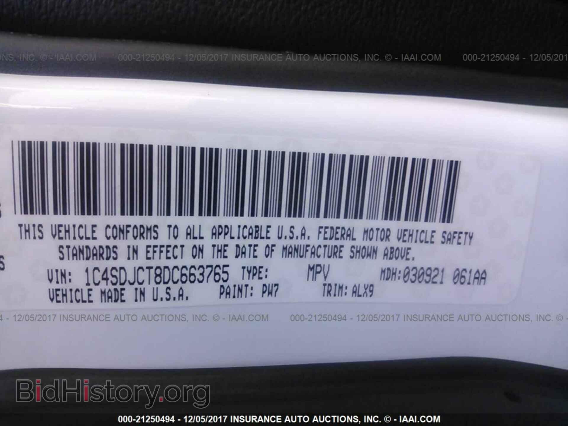 2013 Dodge Durango - VIN: 1C4SDJCT8DC663765 - Photo 9