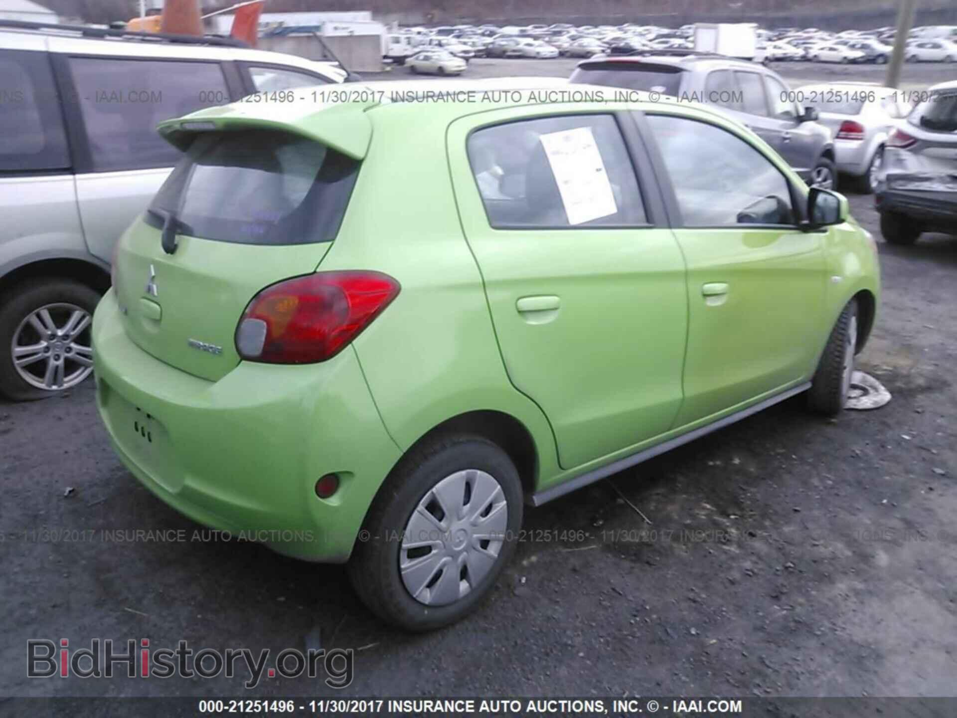 2015 Mitsubishi Mirage - VIN: ML32A3HJ4FH003744 - Фото 4