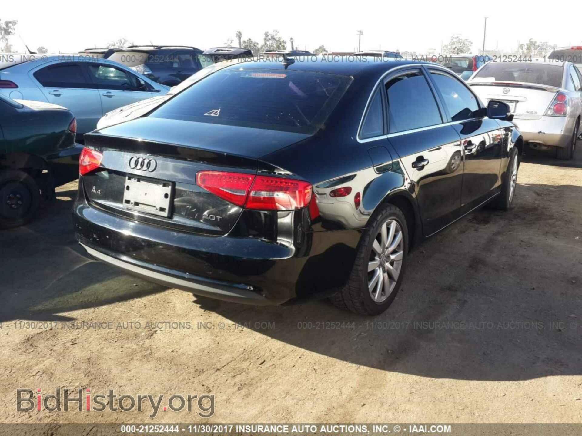 2013 Audi A4 - VIN: WAUAFAFL5DN035262 - Фото 4