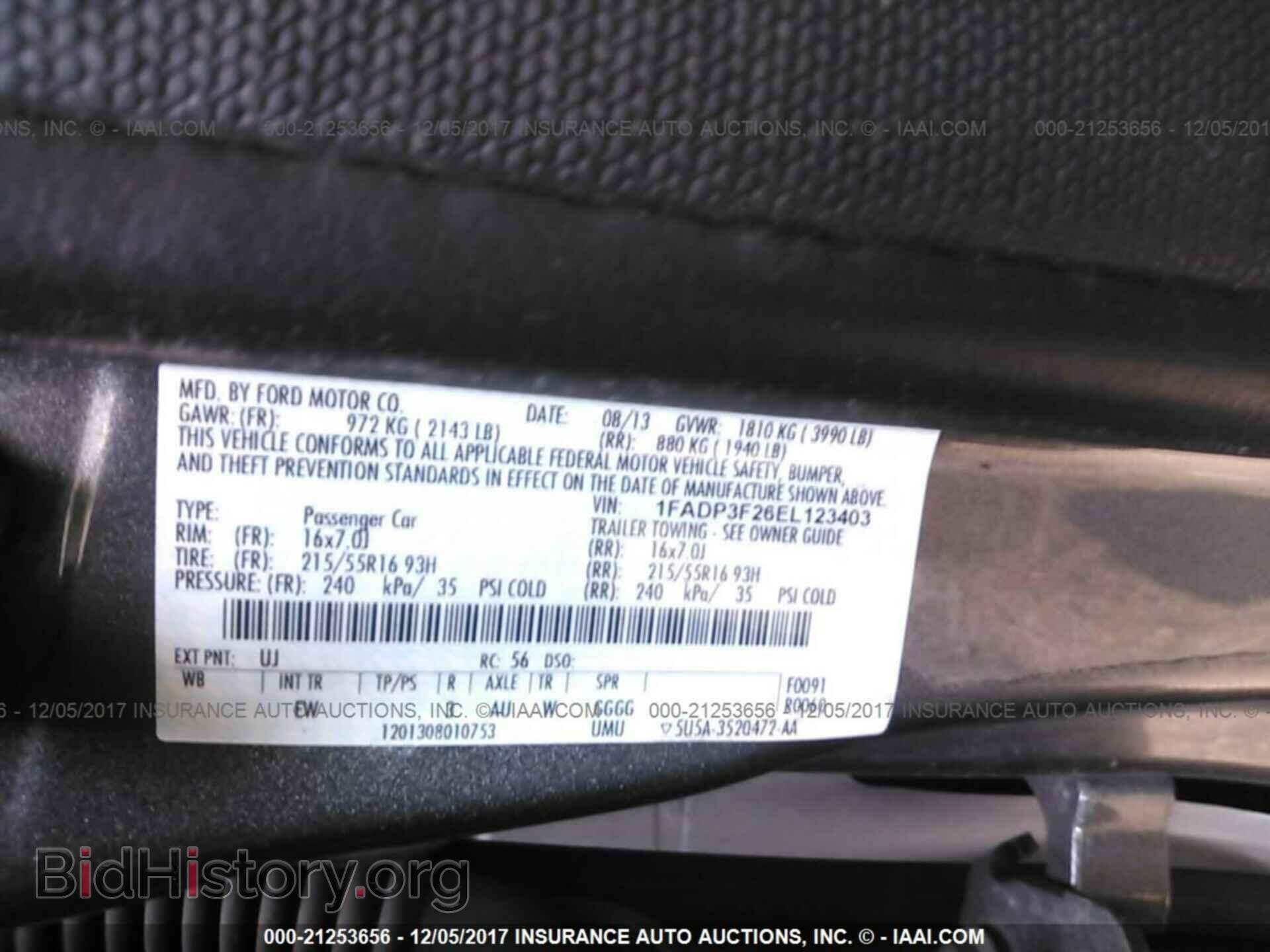 2014 Ford Focus - VIN: 1FADP3F26EL123403 - Фото 9