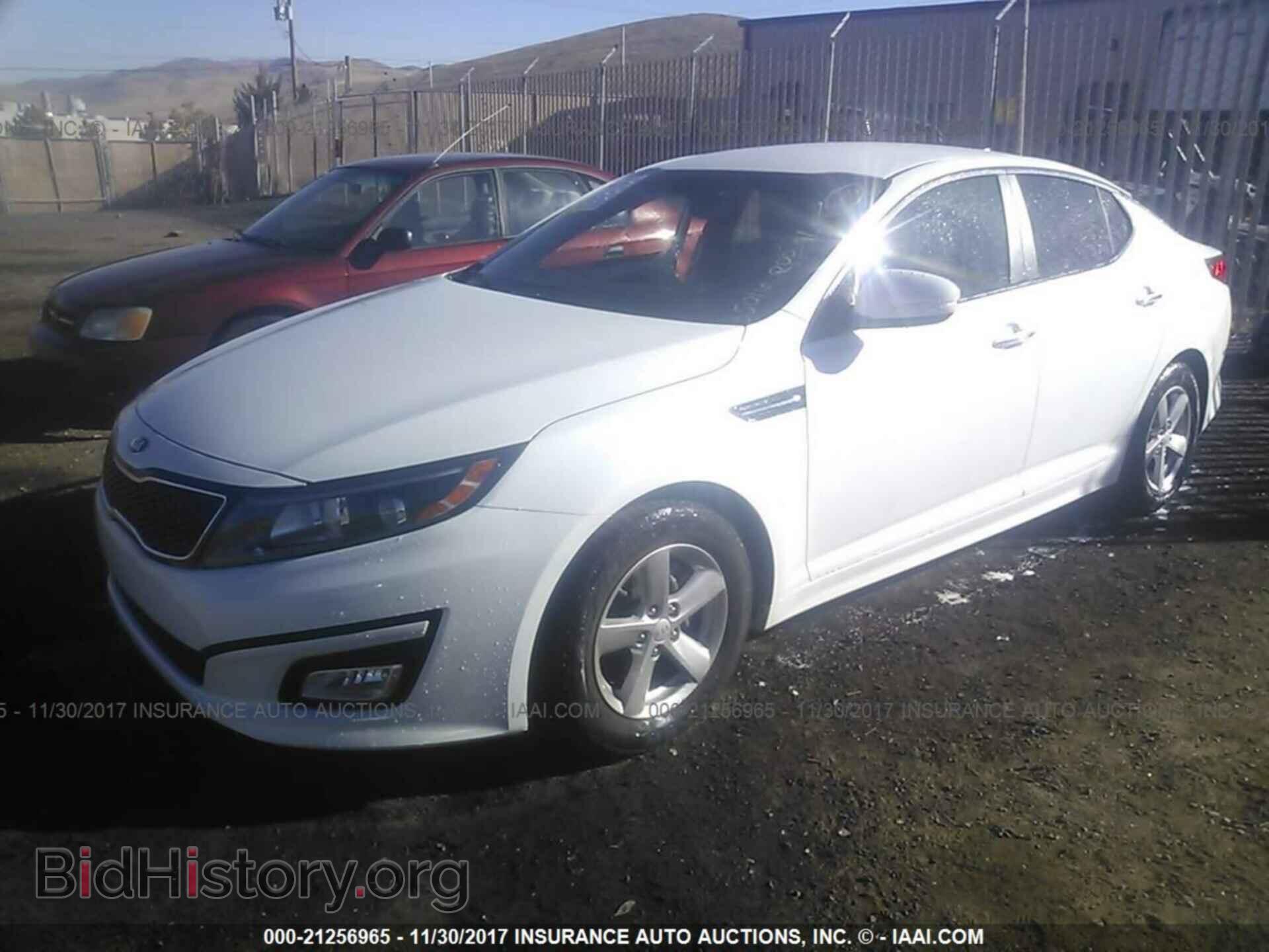 2015 Kia Optima - VIN: 5XXGM4A73FG503342 - Фото 2