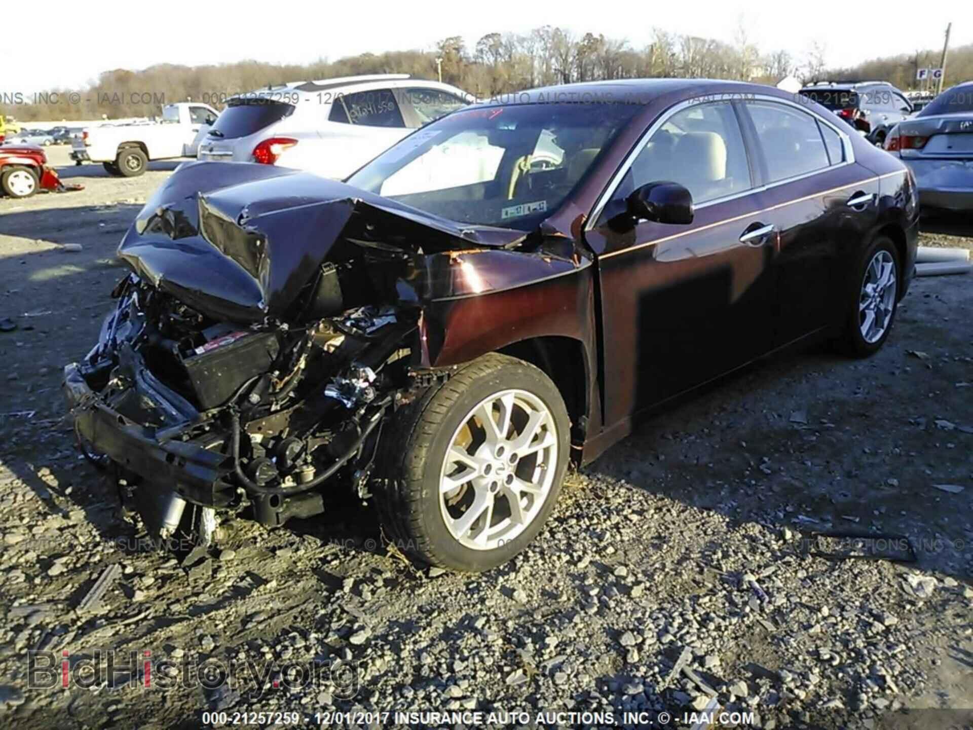 2014 Nissan Maxima - VIN: 1N4AA5AP3EC445189 - Фото 2