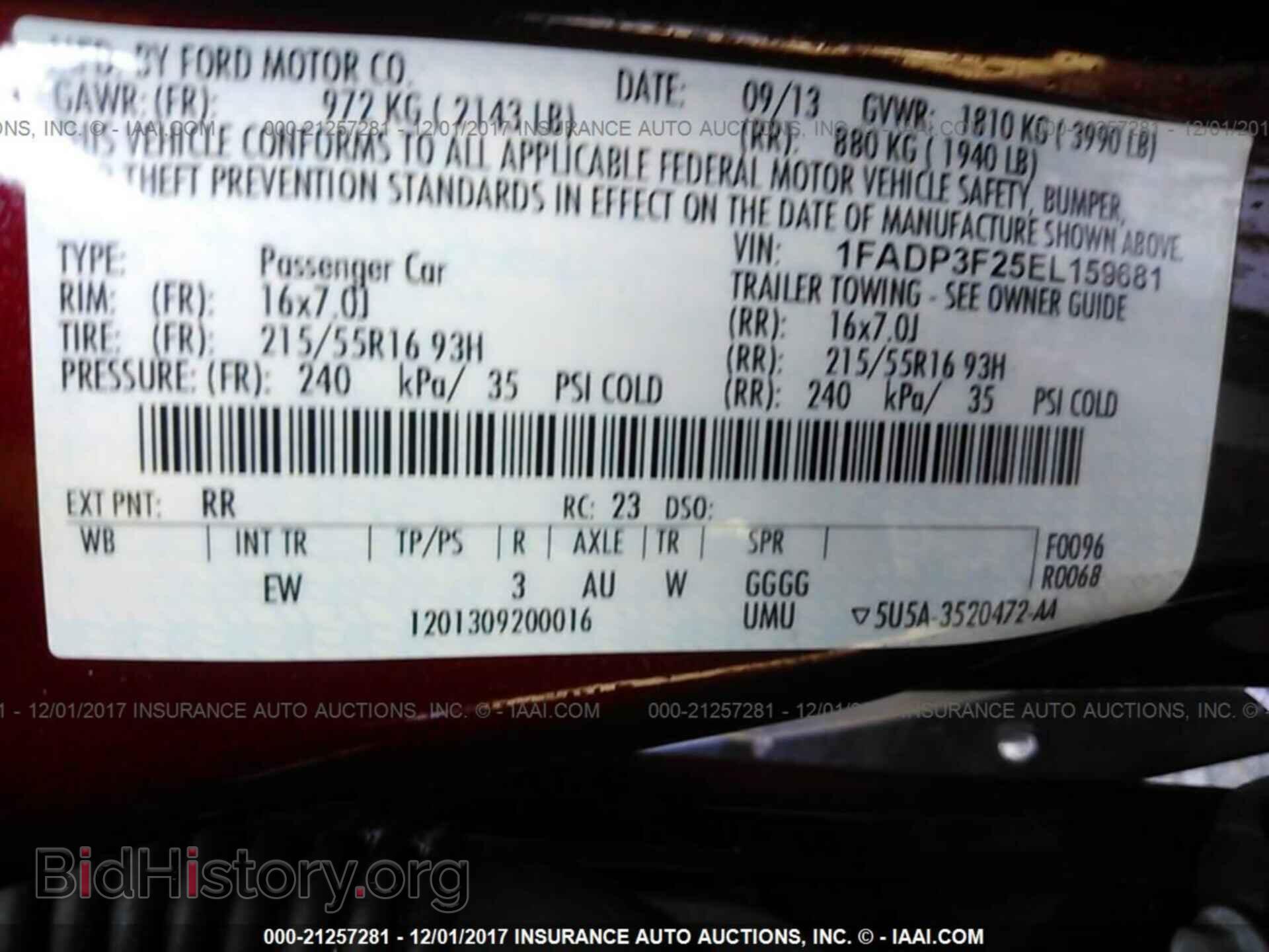 2014 Ford Focus - VIN: 1FADP3F25EL159681 - Photo 9