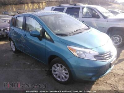 2016 Nissan VERSA NOTE, синий — VIN 3N1CE2CP3GL383533, IAAI
