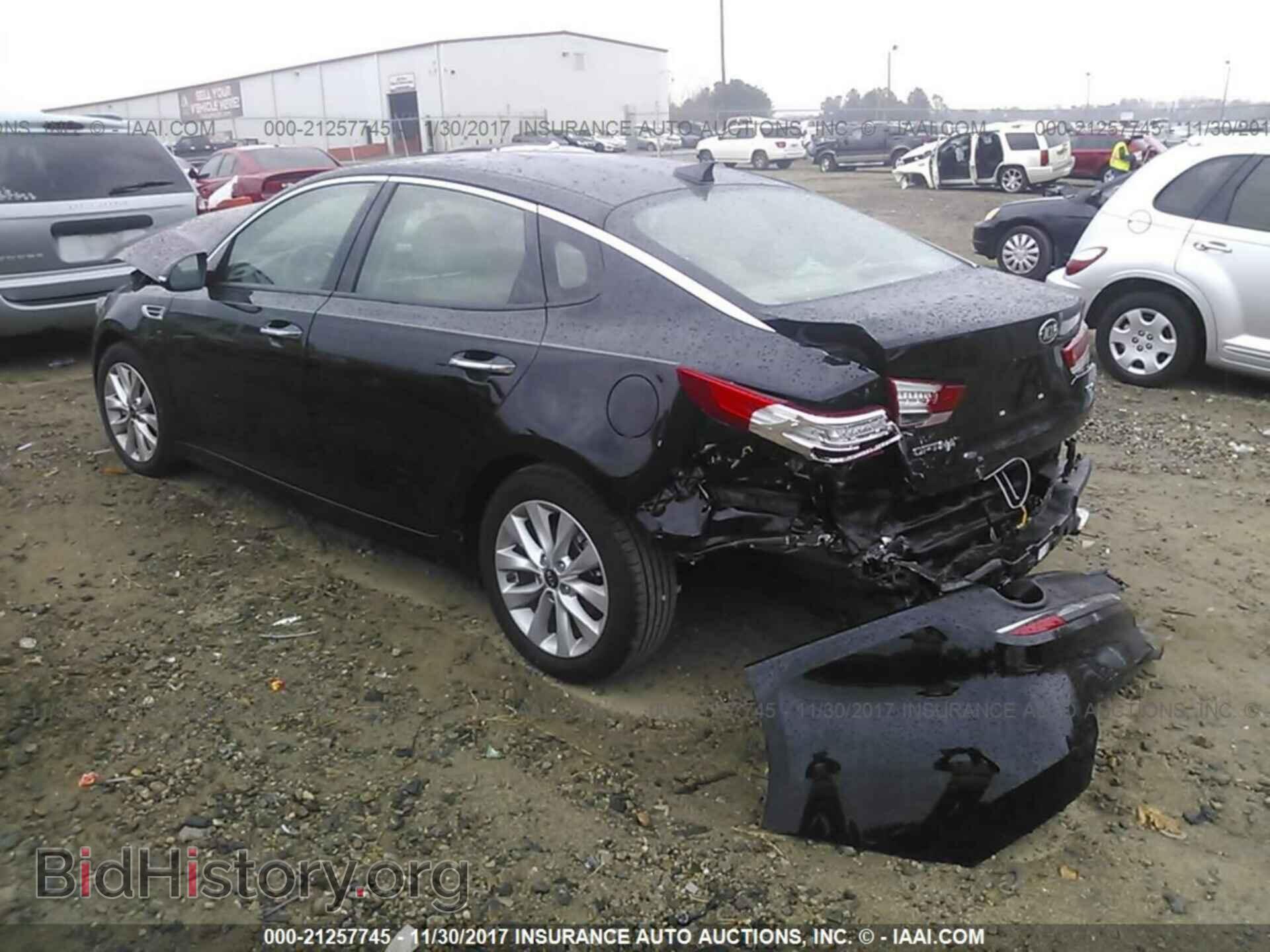 2016 Kia Optima - VIN: 5XXGU4L37GG064545 - Фото 3