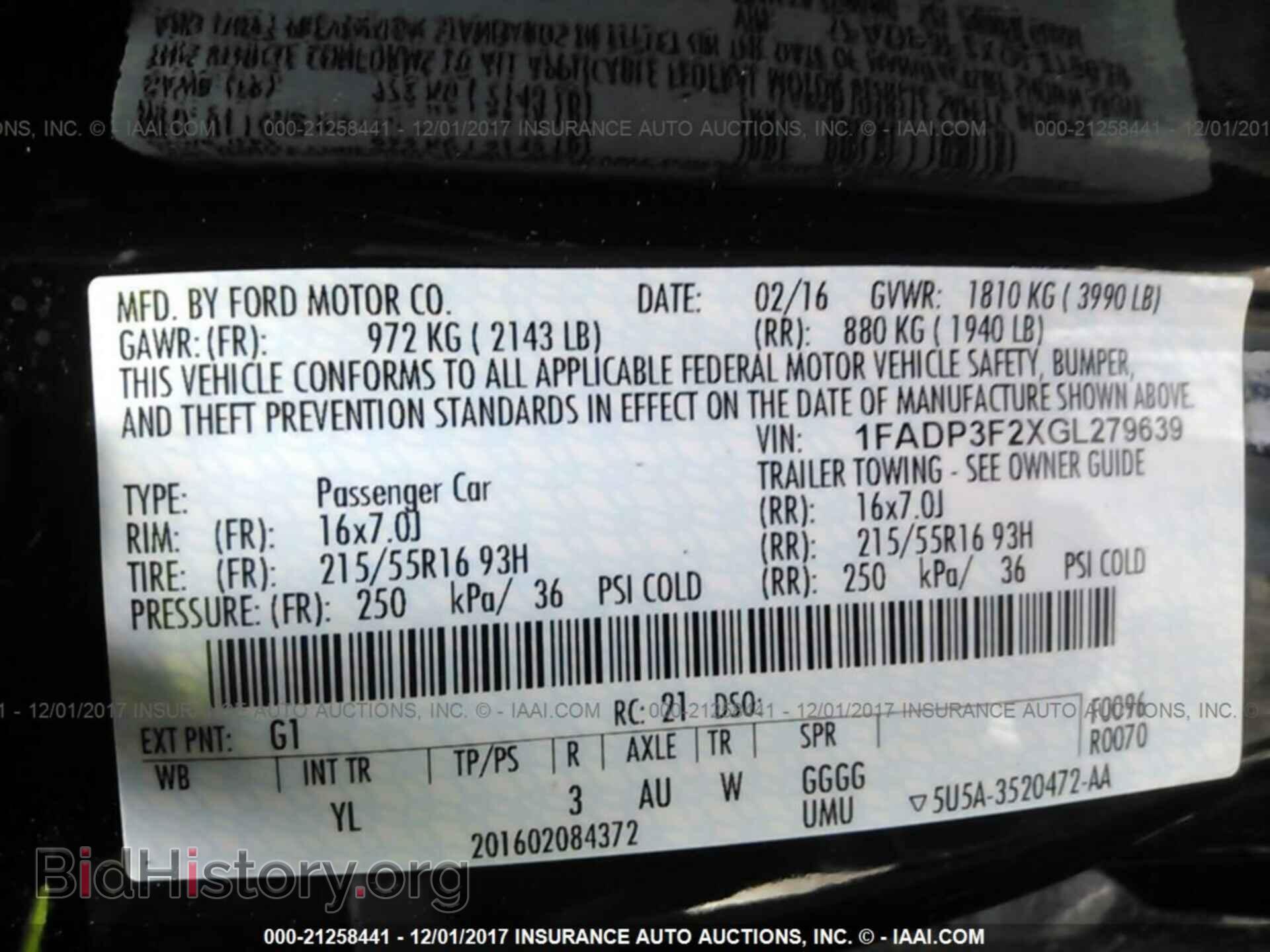 2016 Ford Focus - VIN: 1FADP3F2XGL279639 - Photo 9