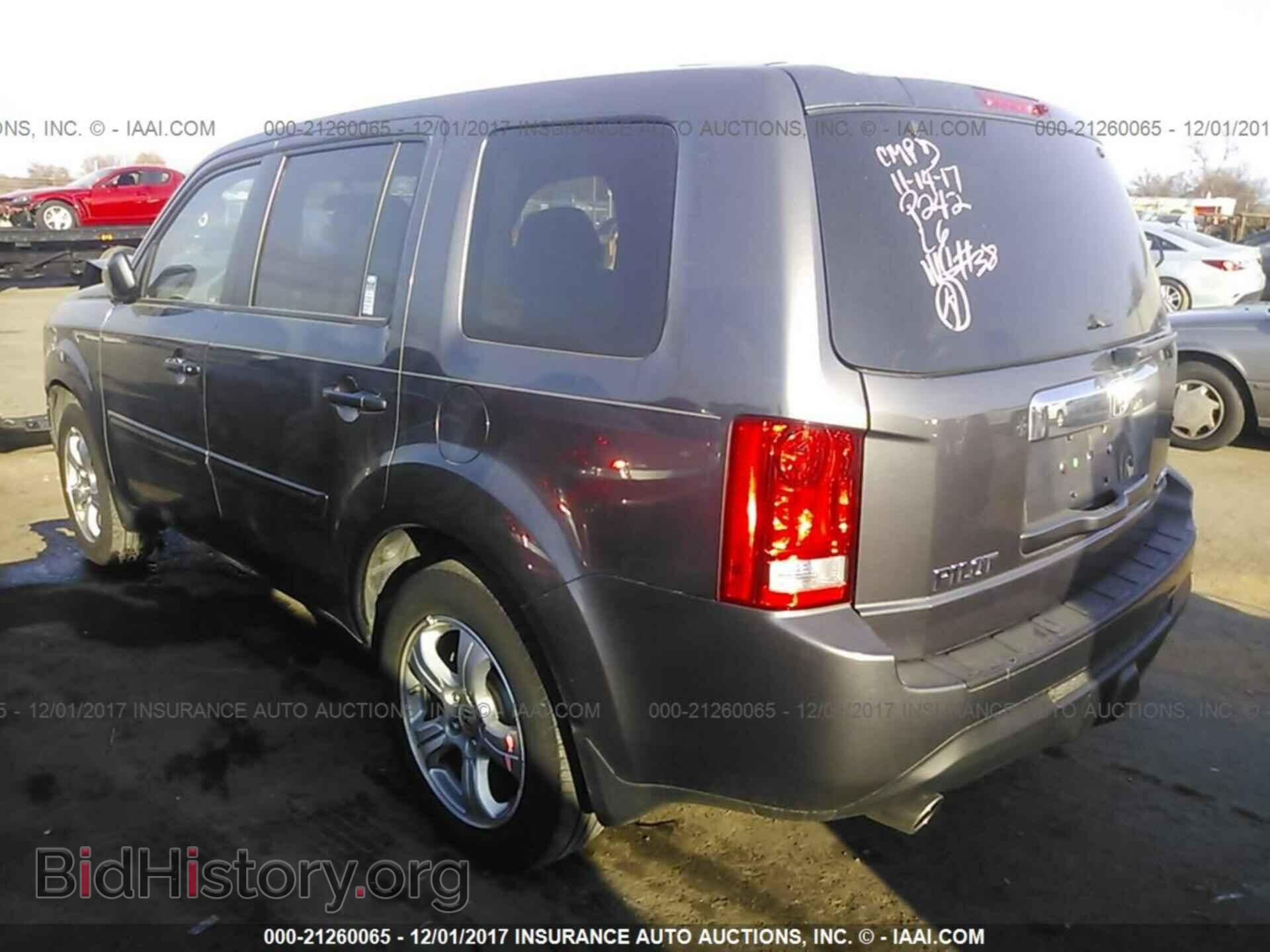 2014 Honda Pilot - VIN: 5FNYF4H43EB050111 - Фото 3