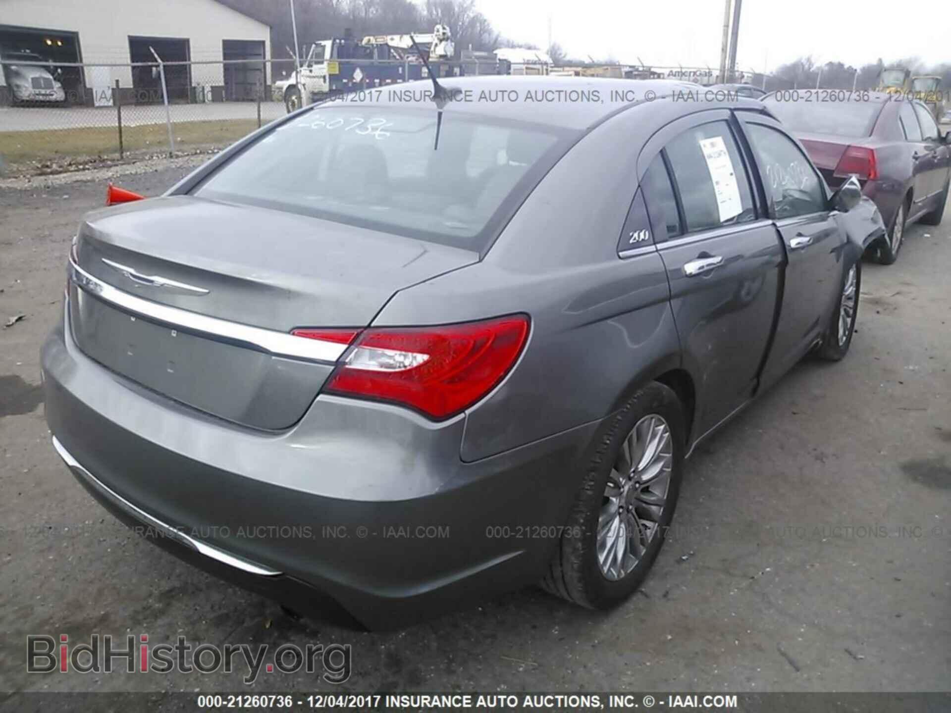 2012 Chrysler 200 - VIN: 1C3CCBAB3CN282291 - Фото 4