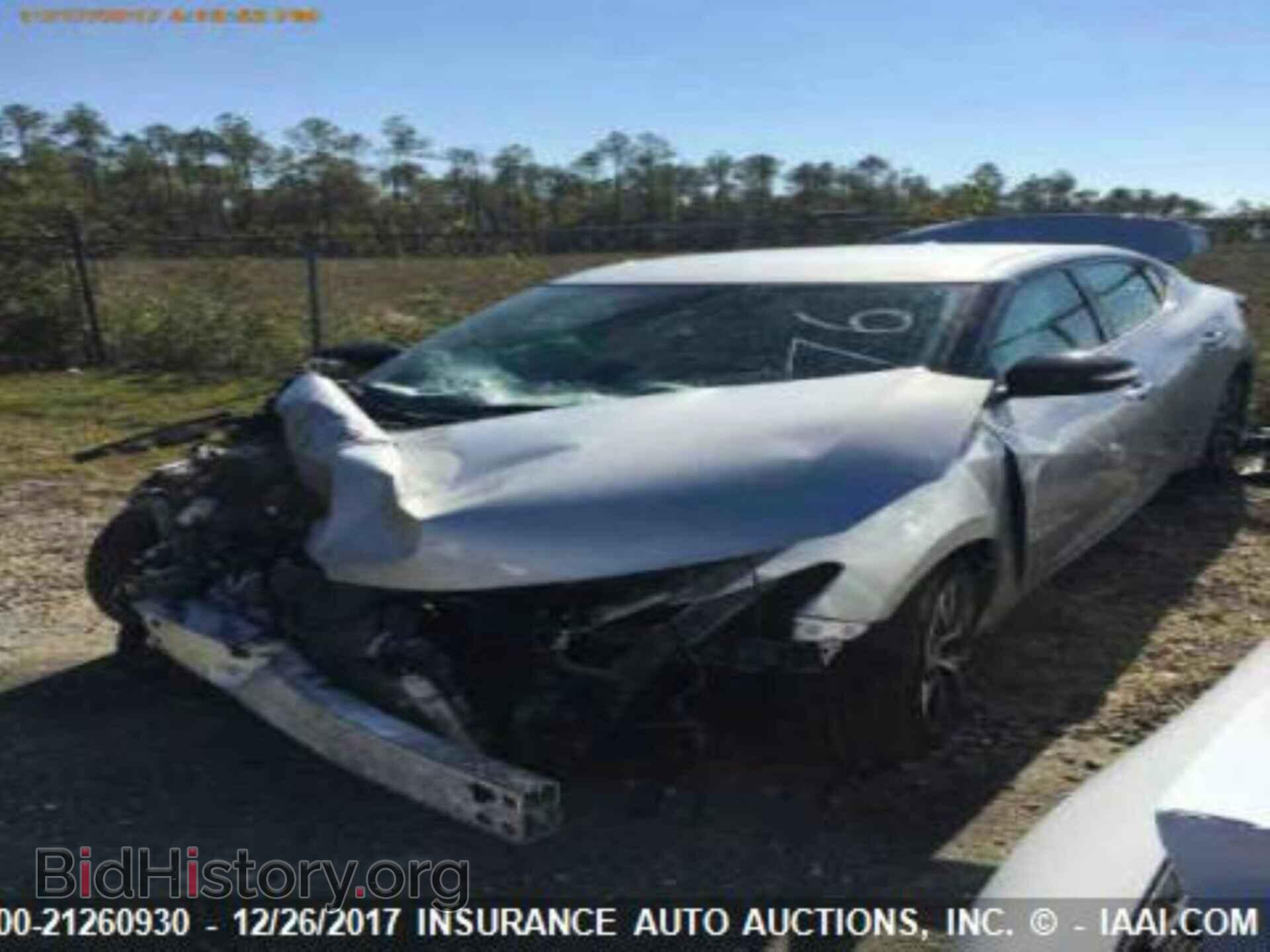 2017 Nissan Maxima - VIN: 1N4AA6AP2HC385917 - Фото 2