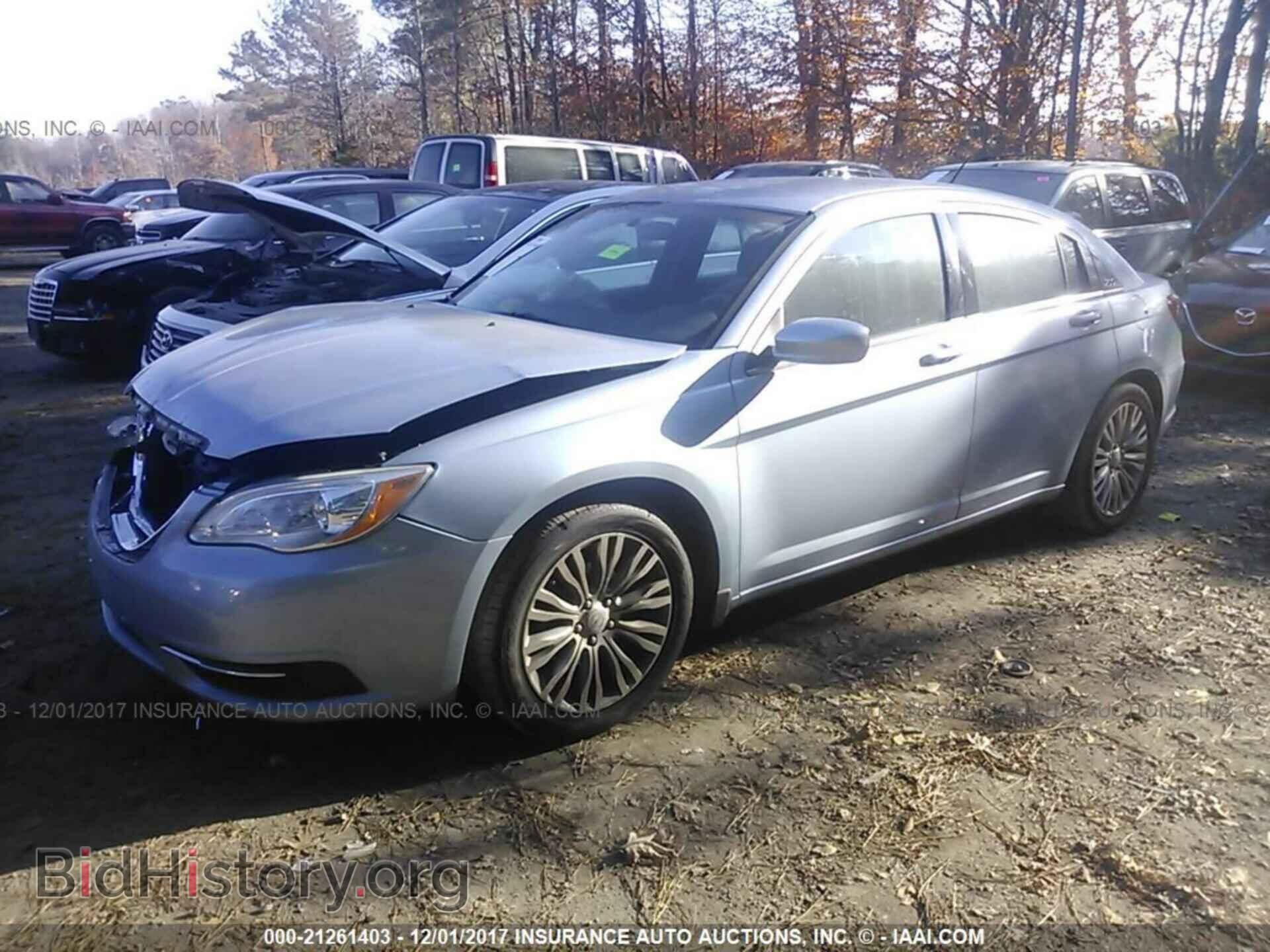 2012 Chrysler 200 - VIN: 1C3CCBAB6CN274119 - Фото 2