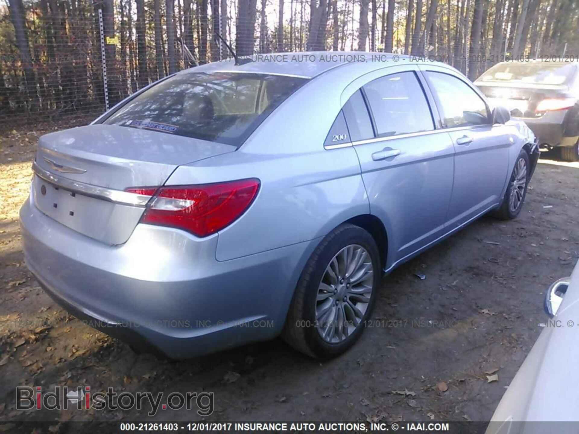 2012 Chrysler 200 - VIN: 1C3CCBAB6CN274119 - Фото 4