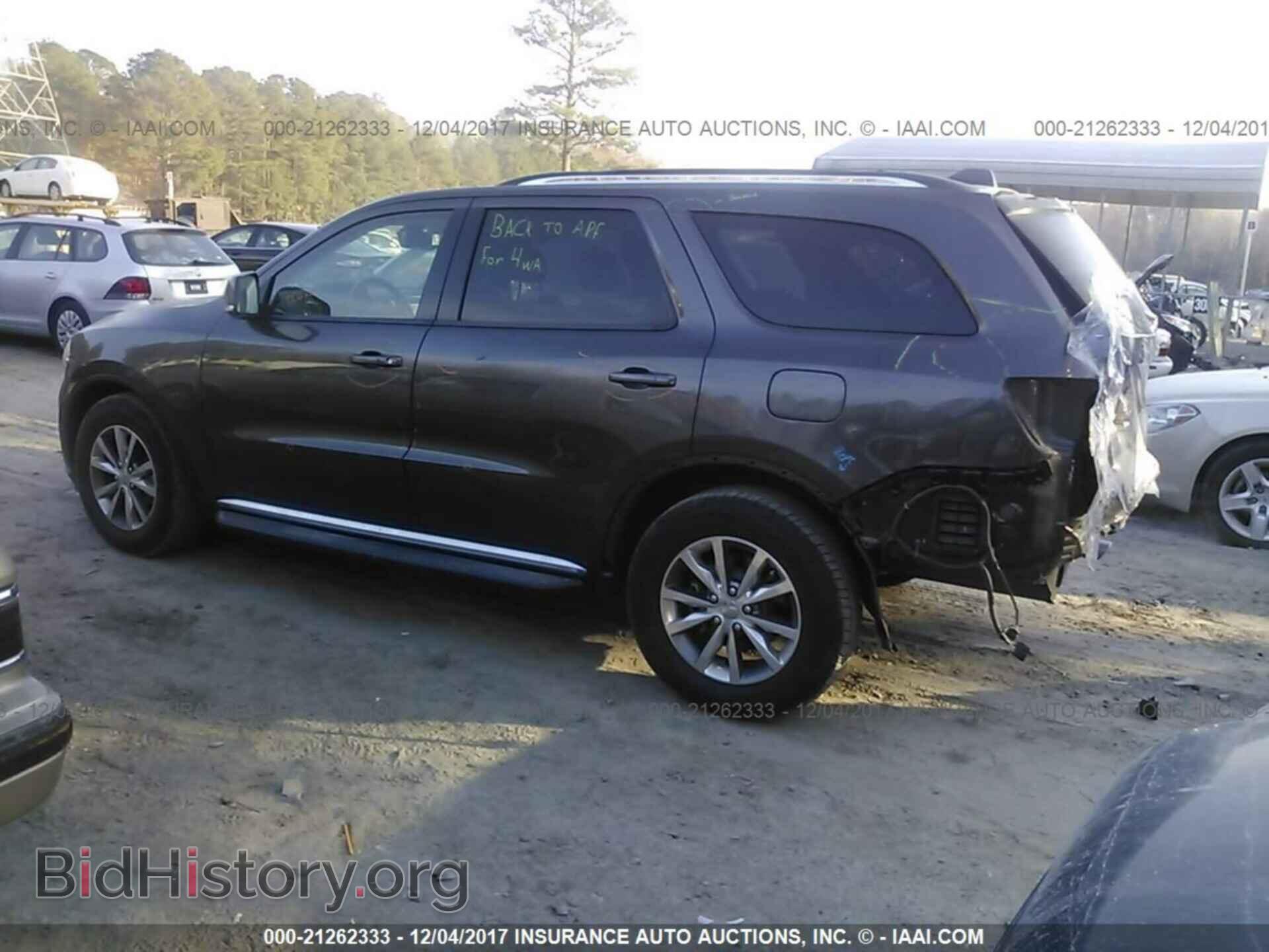 2015 Dodge Durango - VIN: 1C4RDHDG4FC760070 - Photo 3