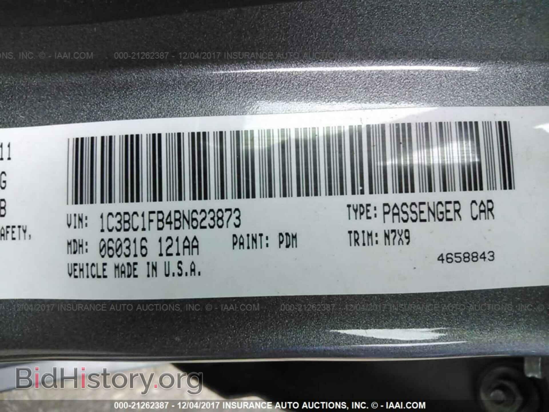 2011 Chrysler 200 - VIN: 1C3BC1FB4BN623873 - Photo 9