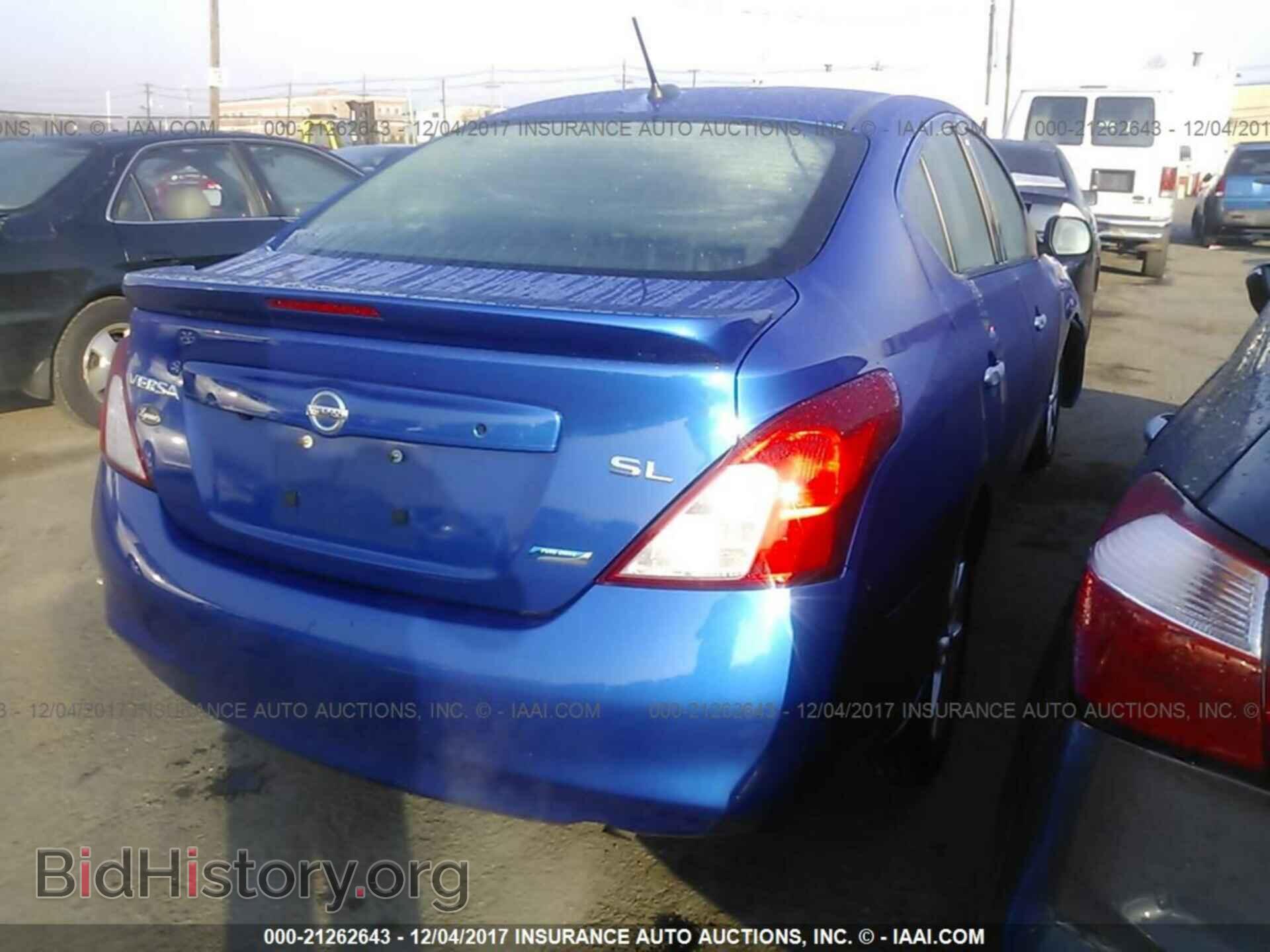 2014 Nissan Versa - VIN: 3N1CN7AP6EL862039 - Фото 4
