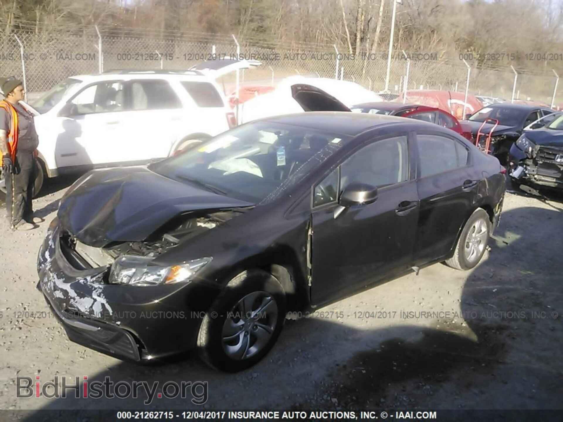 2013 Honda Civic - VIN: 19XFB2F57DE004238 - Фото 2