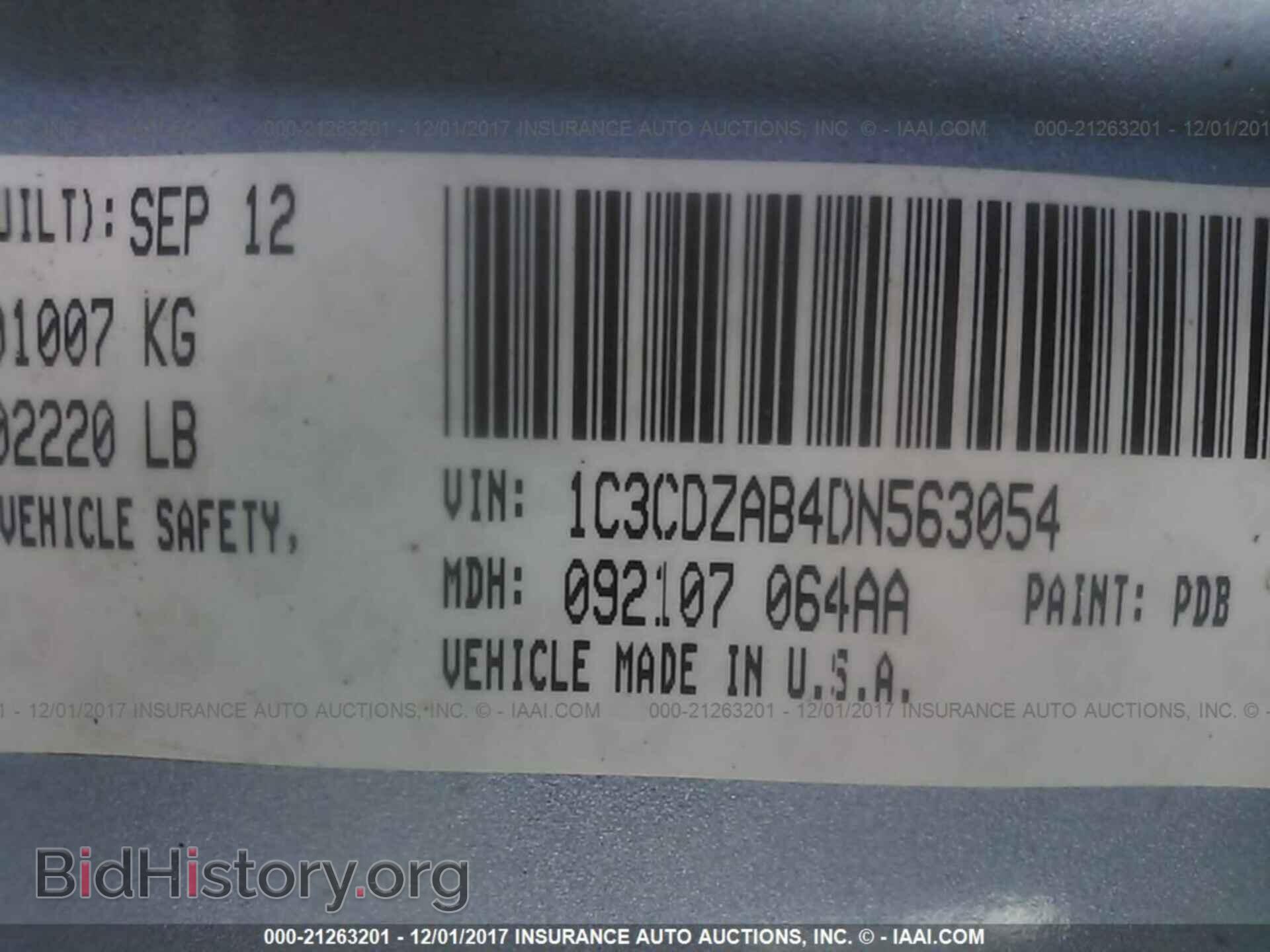 2013 Dodge Avenger - VIN: 1C3CDZAB4DN563054 - Photo 9