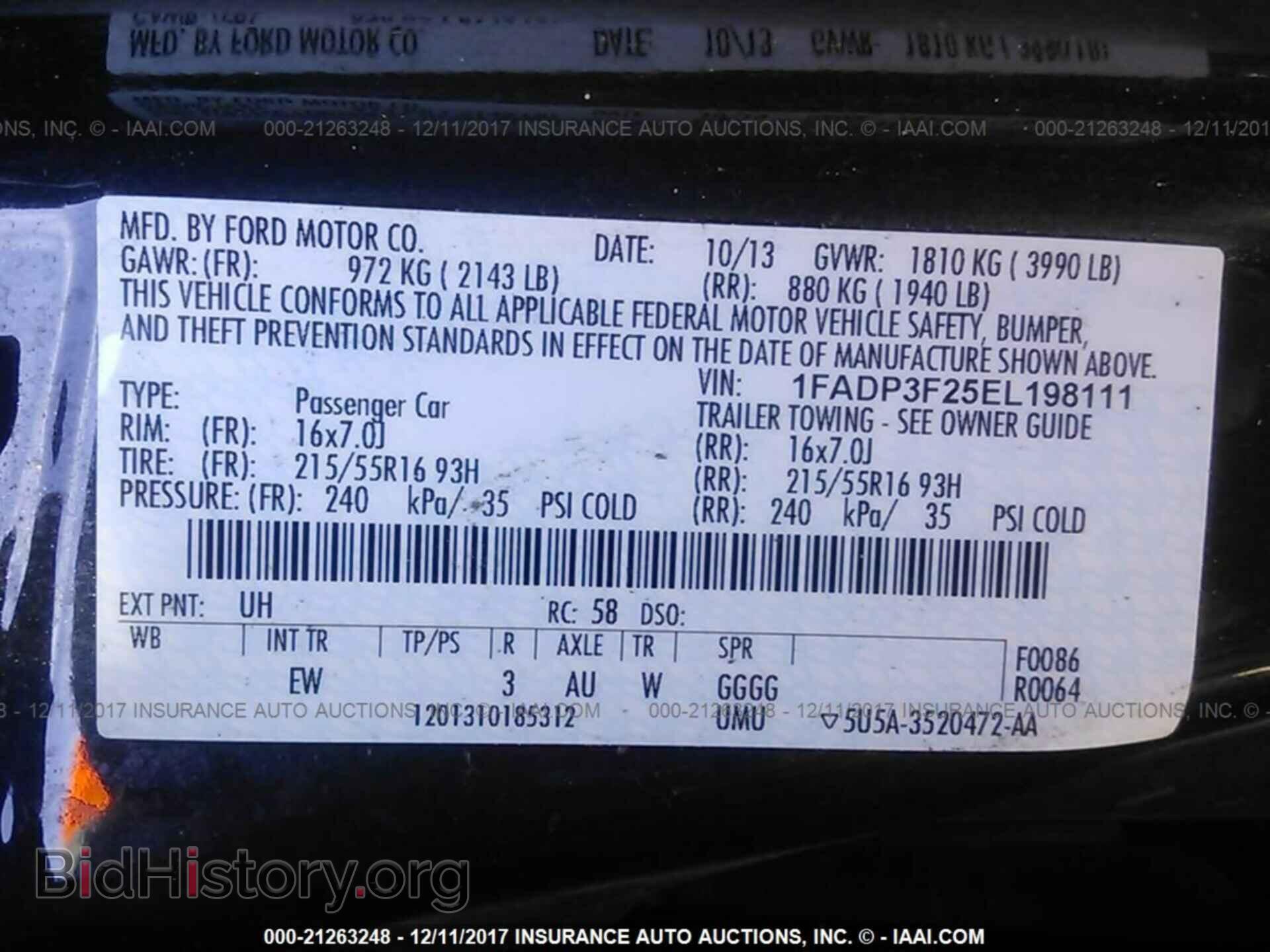 2014 Ford Focus - VIN: 1FADP3F25EL198111 - Photo 9