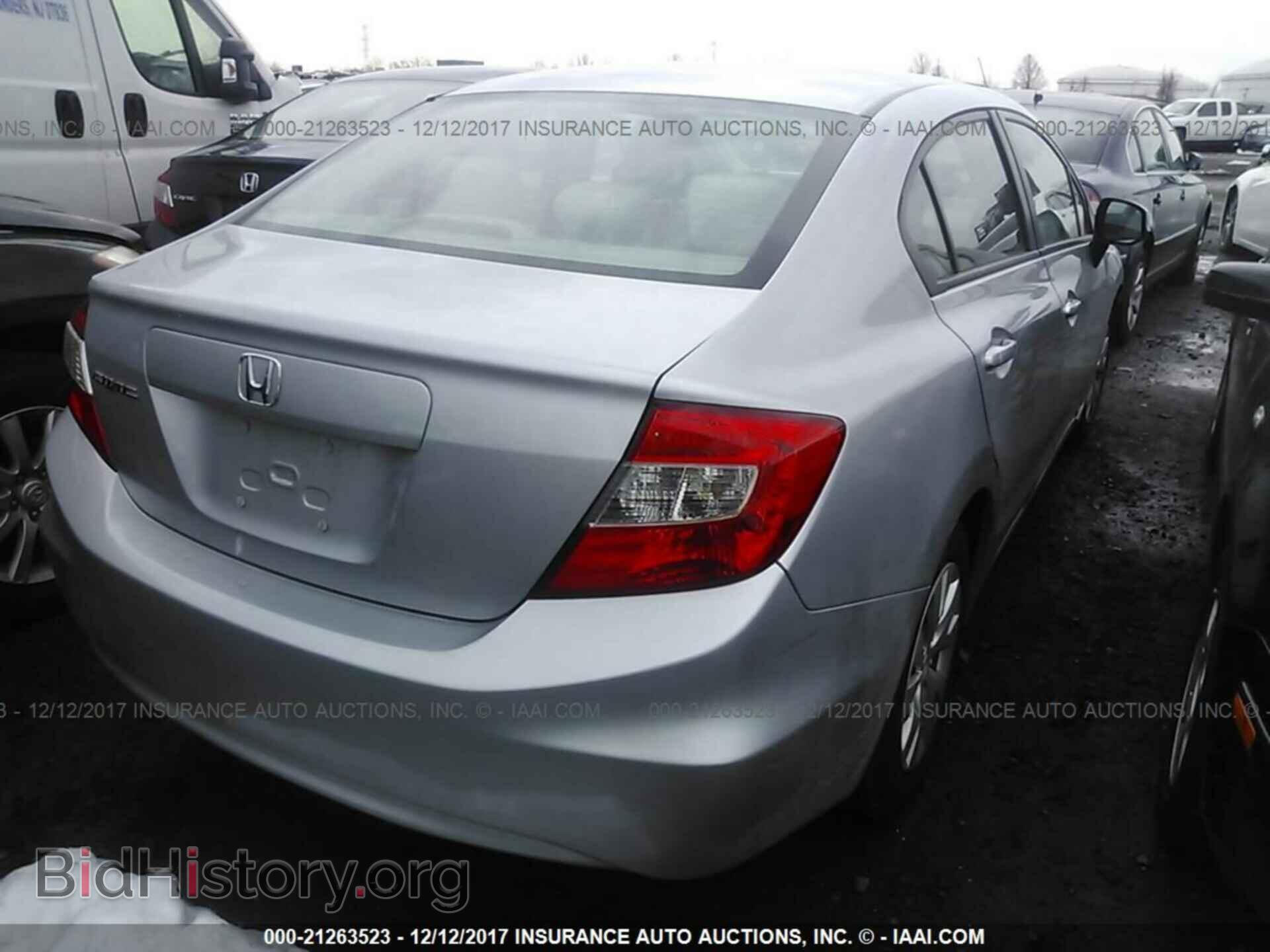 2012 Honda CIVIC (VIN 19XFB2F50CE362375) — фото 4 из 10