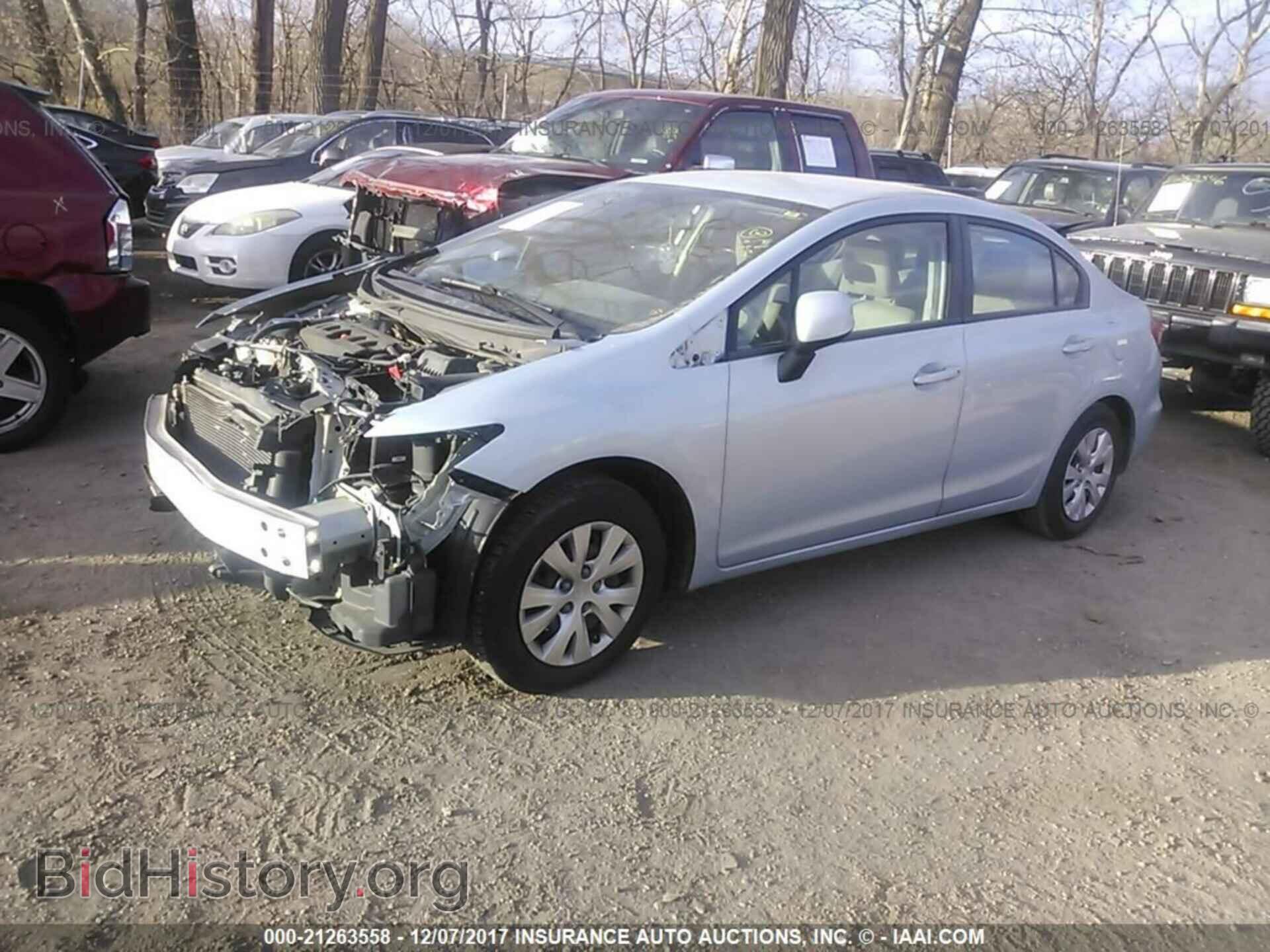 2012 Honda Civic - VIN: 19XFB2F58CE015487 - Photo 2
