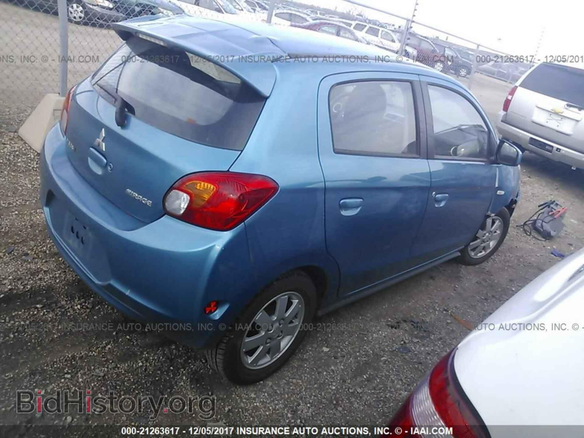 2014 Mitsubishi Mirage - VIN: ML32A4HJ0EH022750 - Фото 4