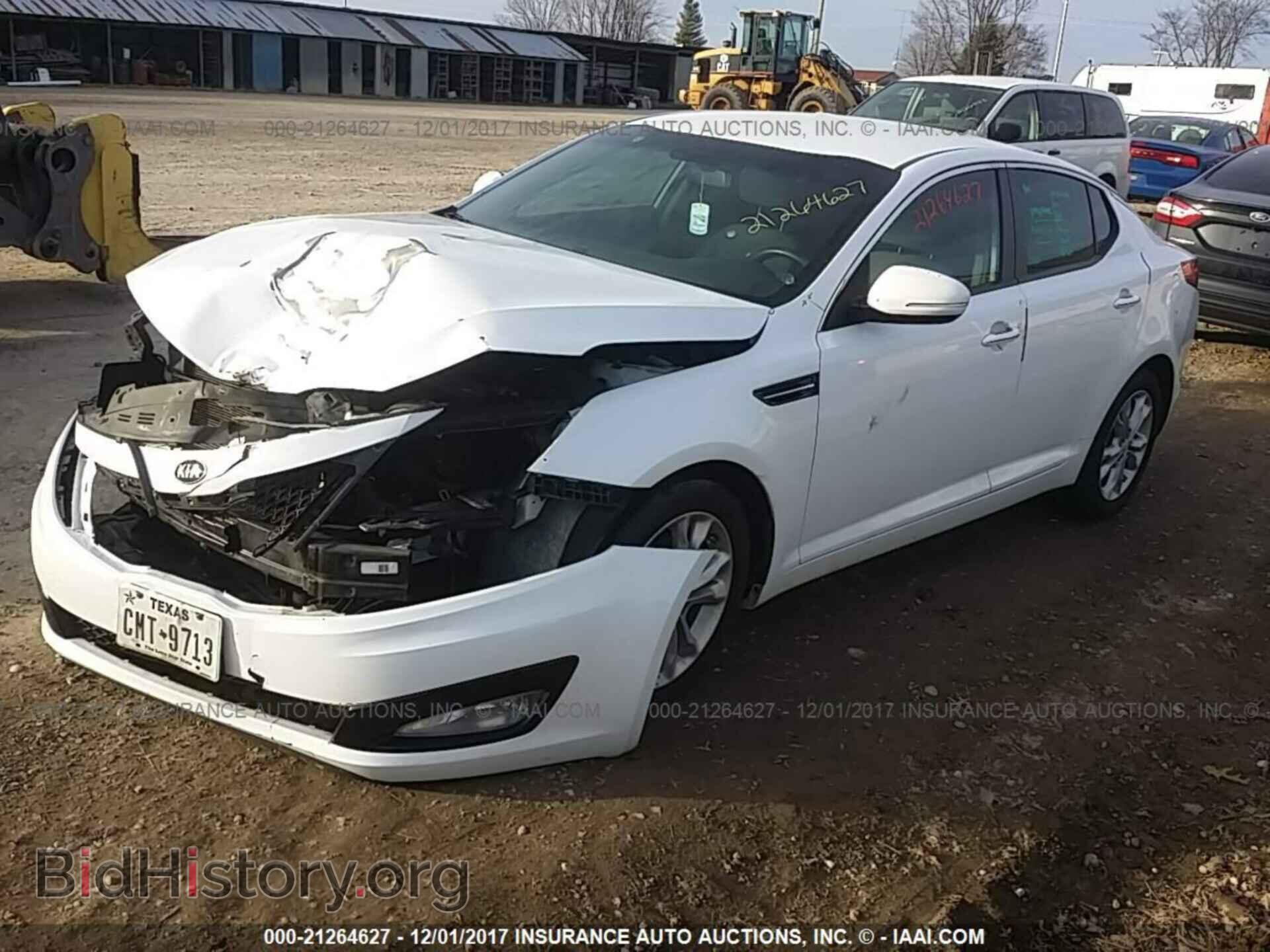 2013 Kia Optima - VIN: 5XXGM4A77DG091195 - Фото 2