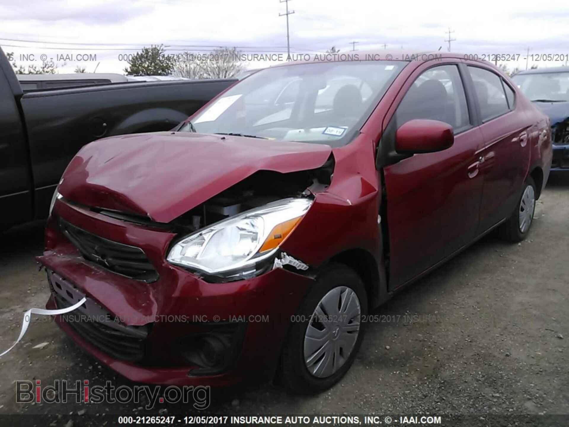 2017 Mitsubishi Mirage - VIN: ML32F3FJ9HHF05210 - Фото 2