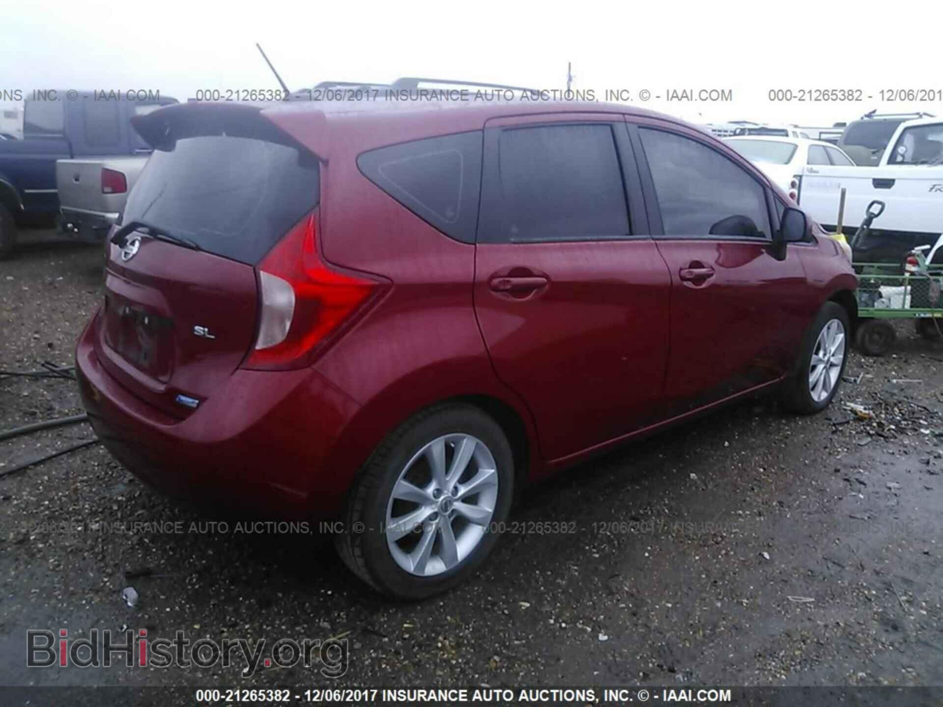 2014 Nissan Versa note - VIN: 3N1CE2CP2EL415496 - Фото 4