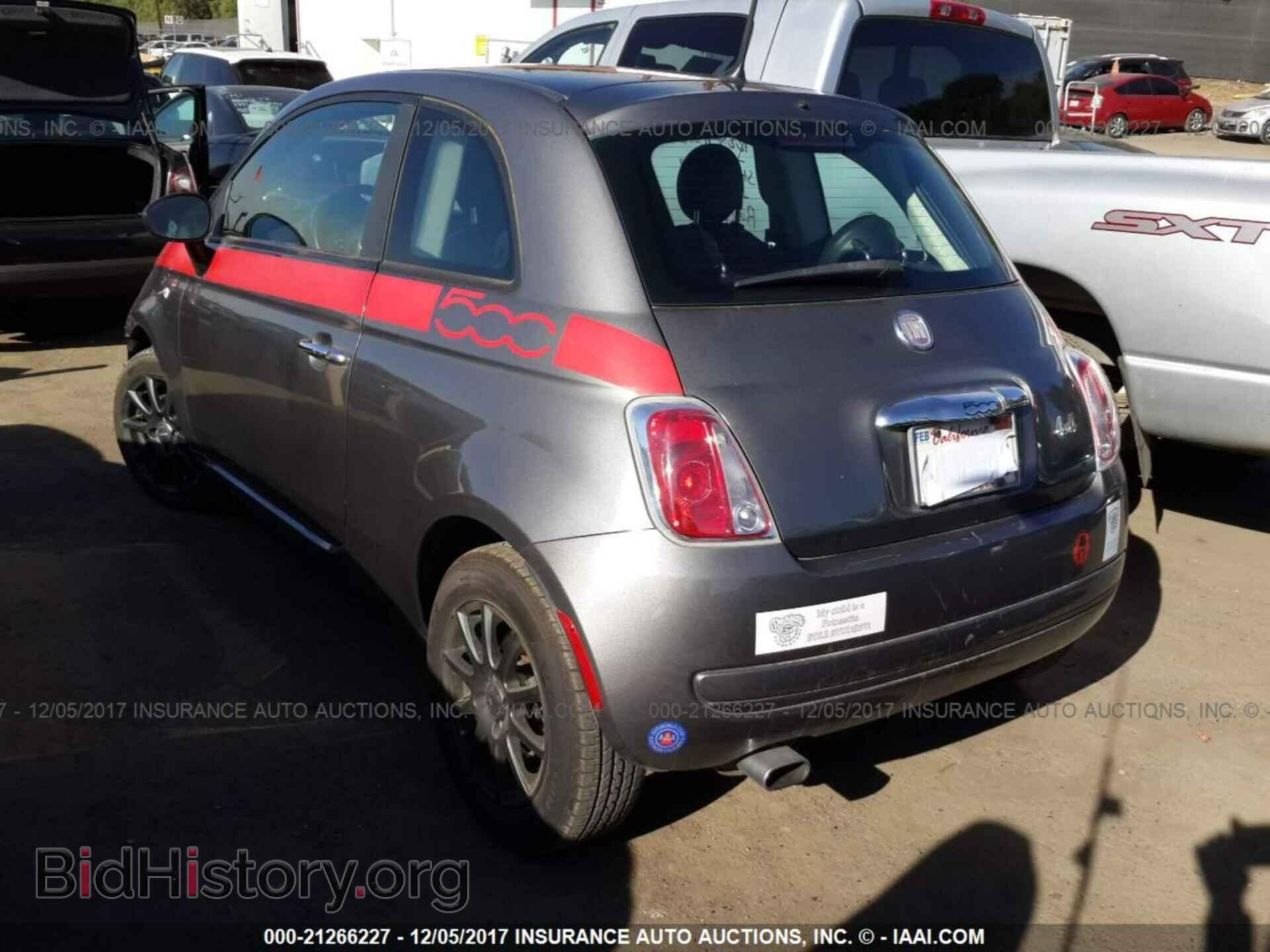 2012 Fiat 500 - VIN: 3C3CFFAR3CT189623 - Фото 3