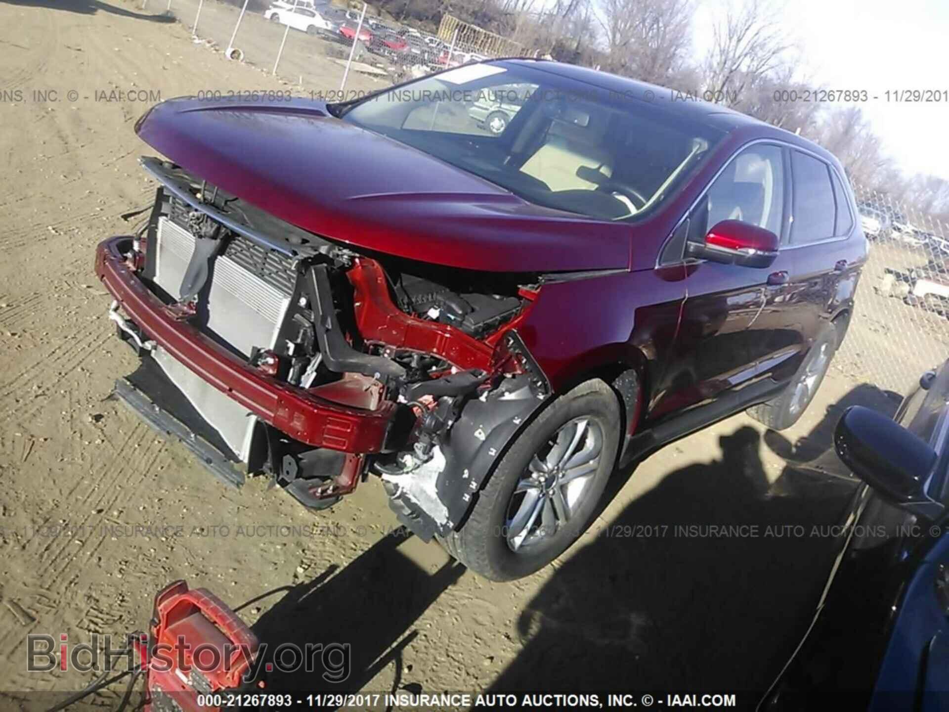 2015 Ford Edge - VIN: 2FMTK4J81FBC09818 - Фото 2