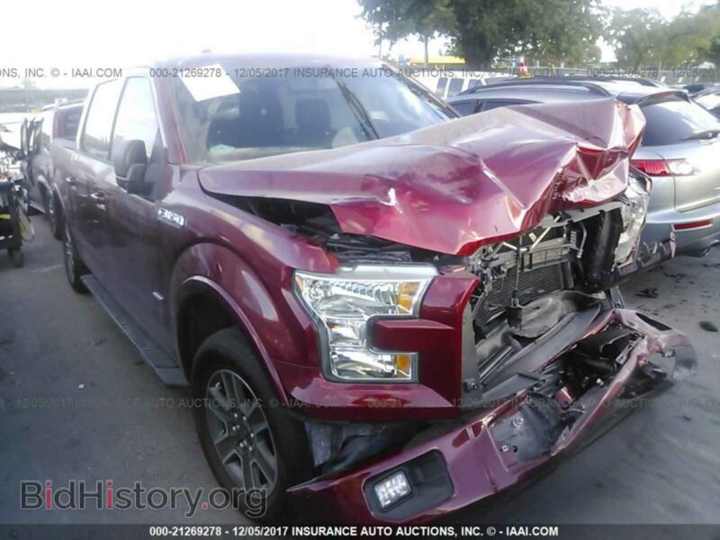2016 Ford F150 (VIN 1FTEW1CP0GFB64259) — photo 1 of 10, IAAI, damage: front end