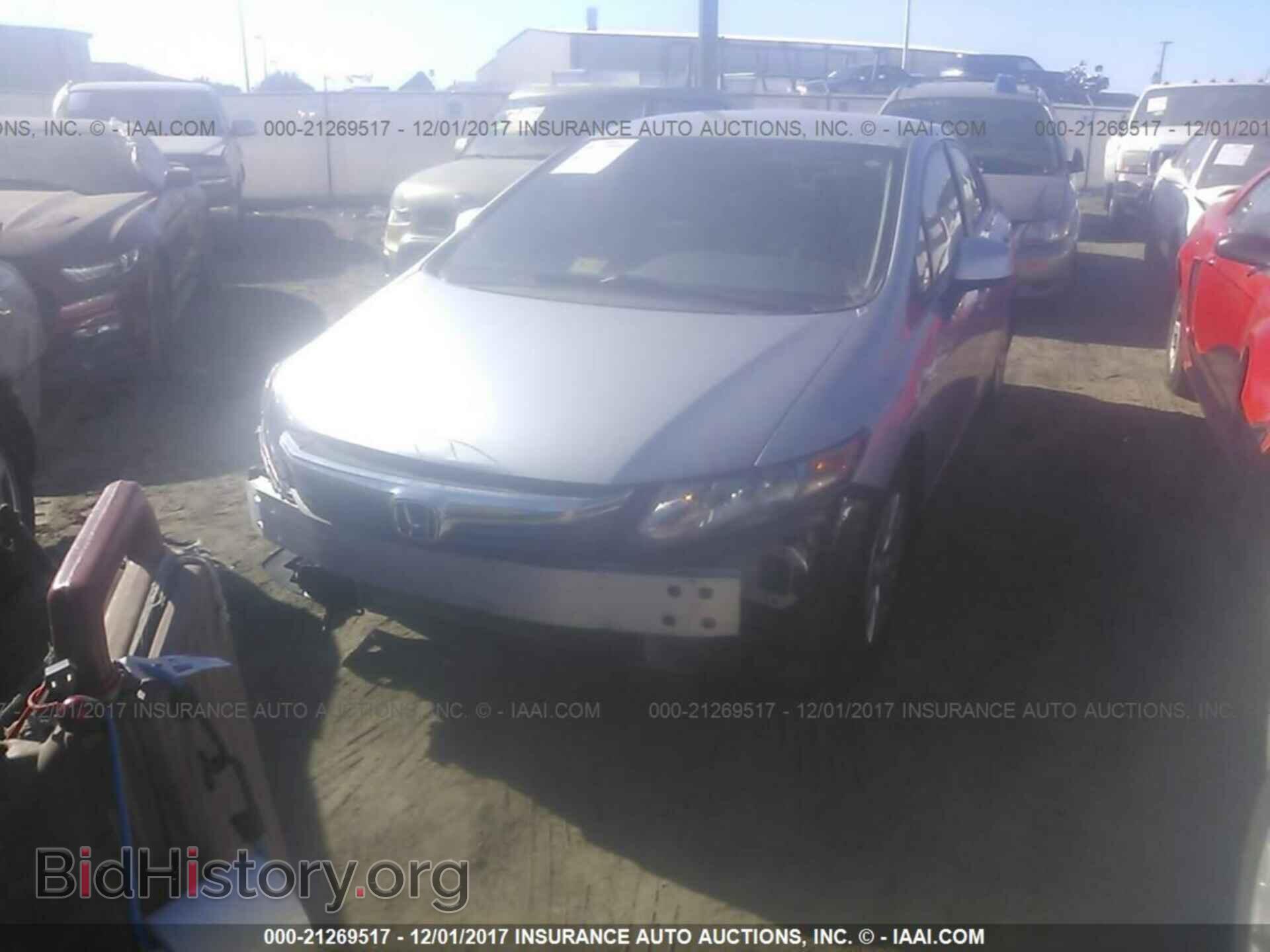 2012 Honda Civic - VIN: 19XFB2F5XCE090160 - Фото 2