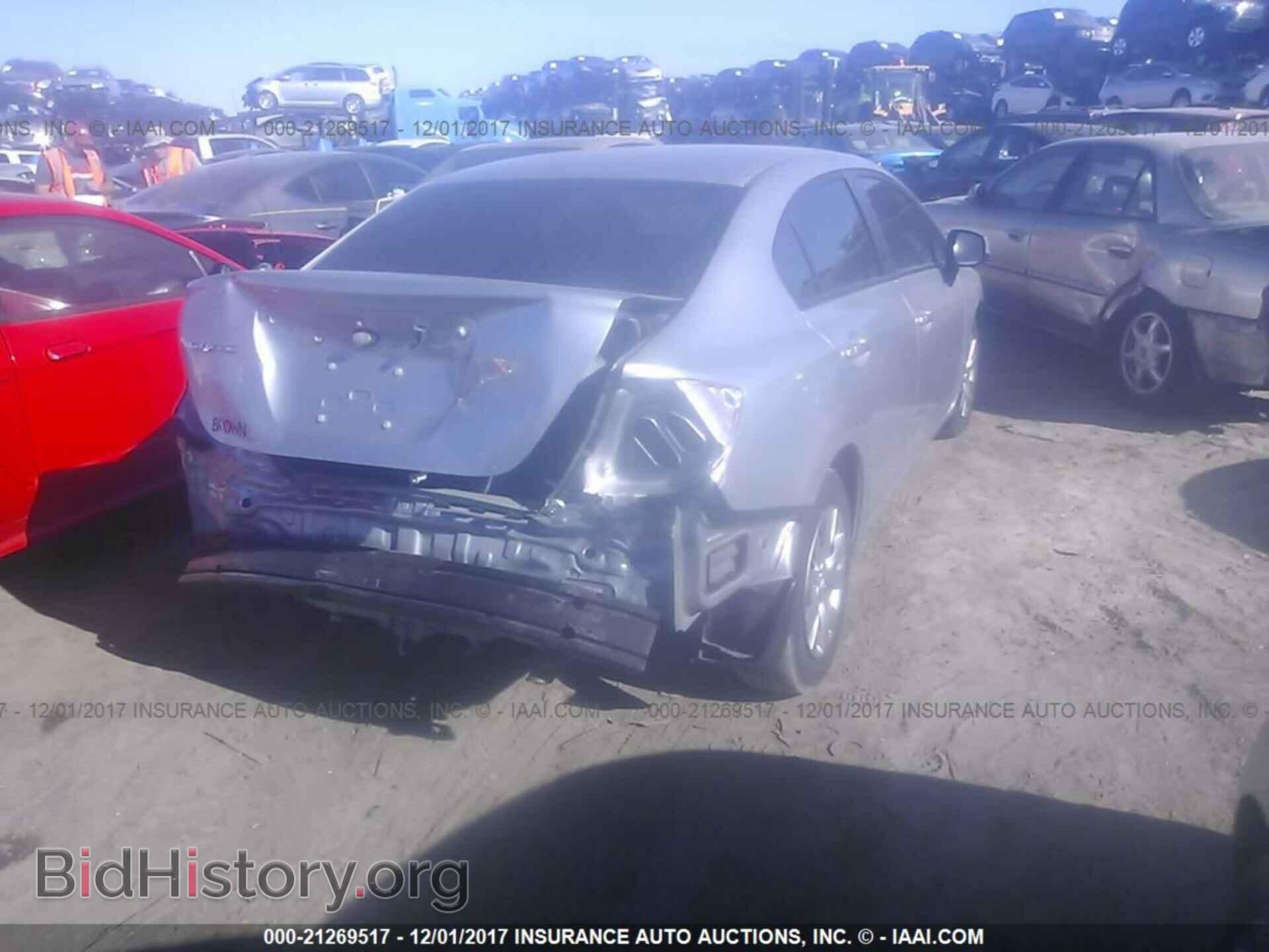 2012 Honda Civic - VIN: 19XFB2F5XCE090160 - Фото 4