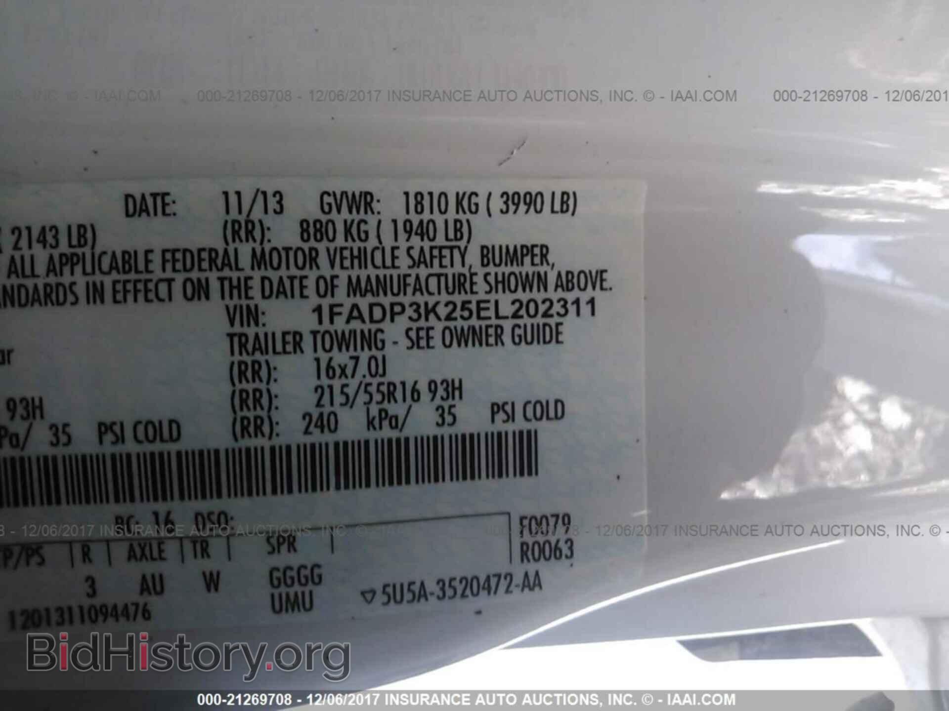 2014 Ford Focus - VIN: 1FADP3K25EL202311 - Фото 9