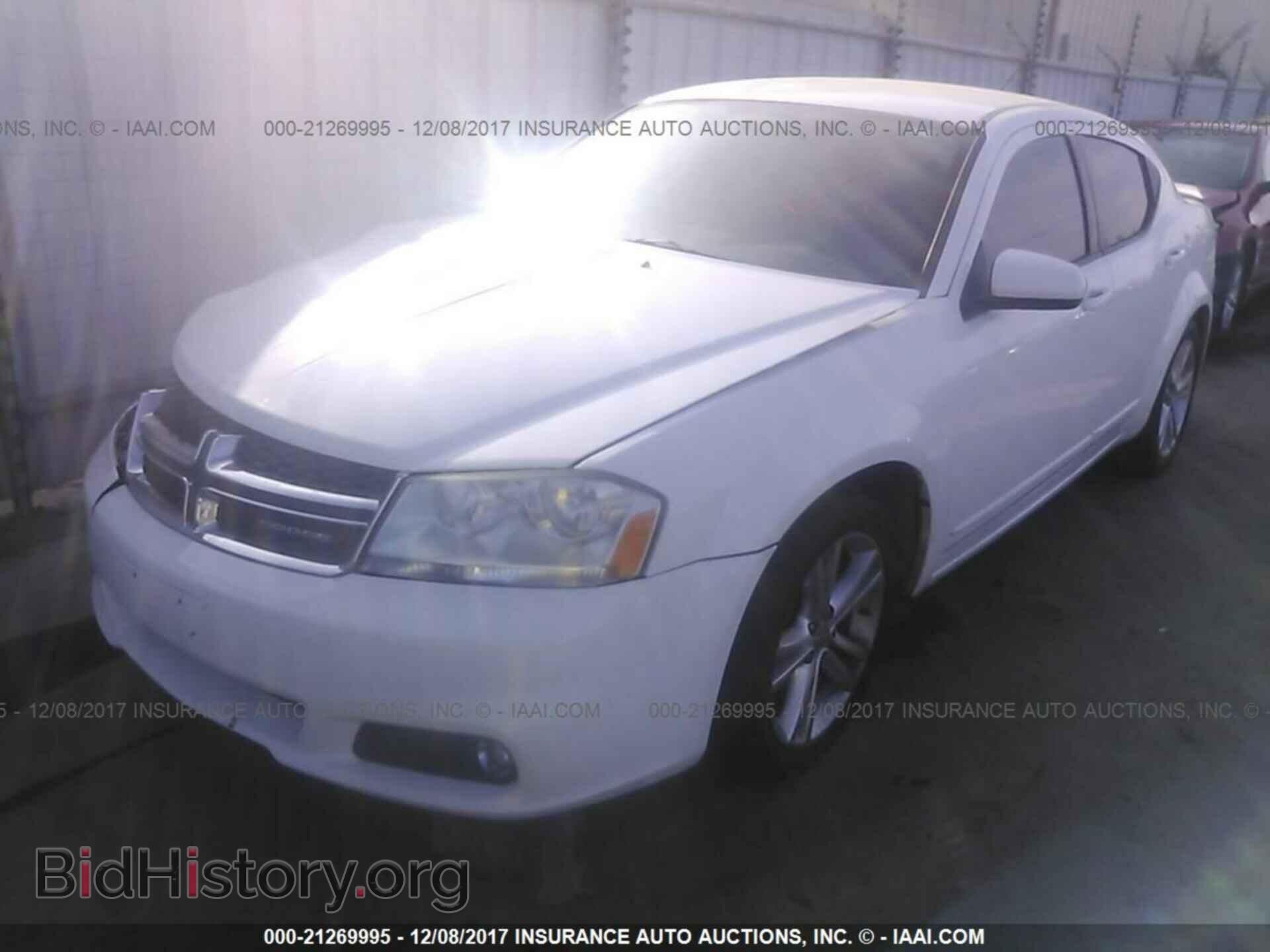 2012 Dodge Avenger - VIN: 1C3CDZEG6CN327882 - Фото 2