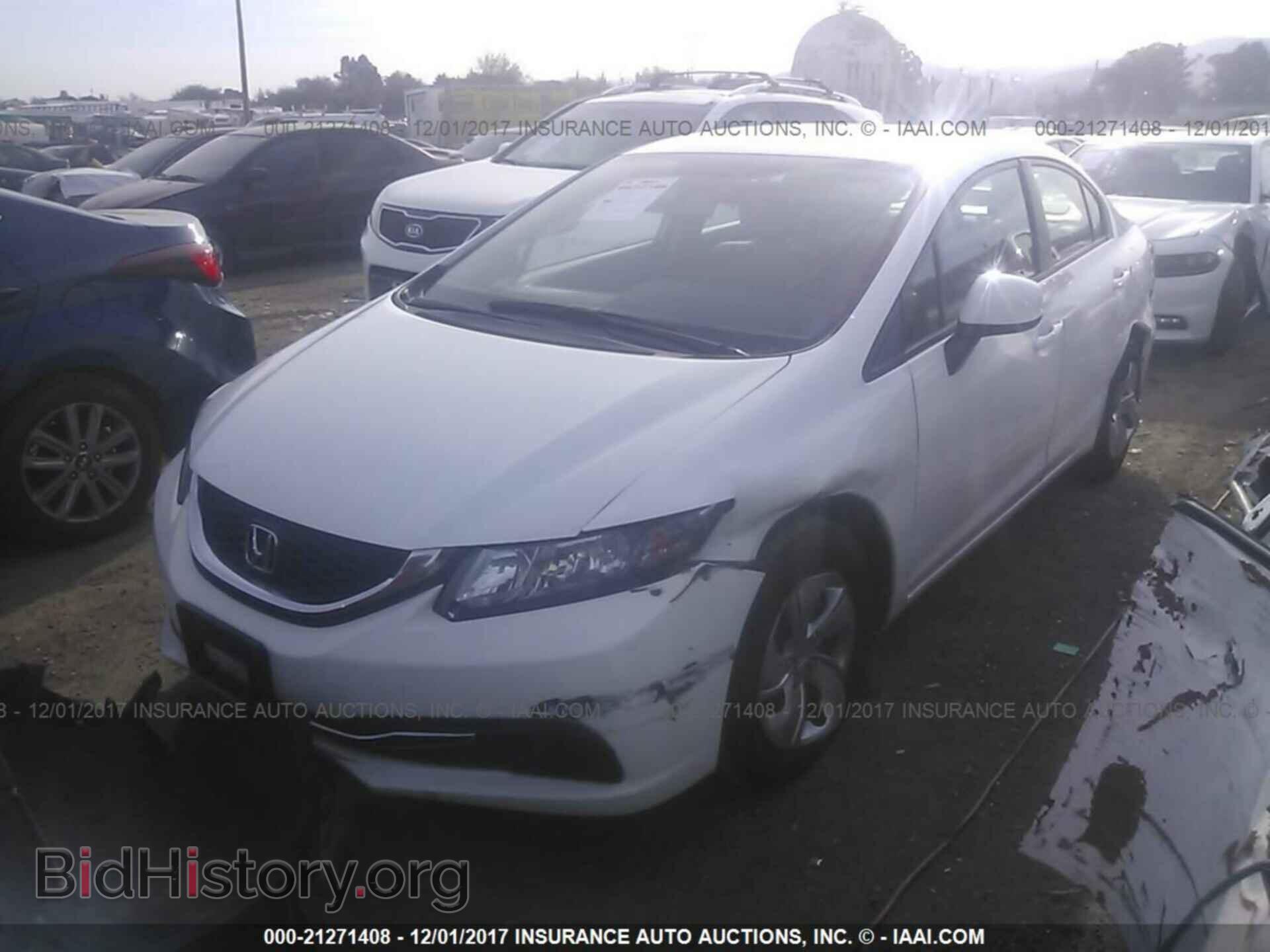 2013 Honda Civic - VIN: 19XFB2F52DE226136 - Фото 2